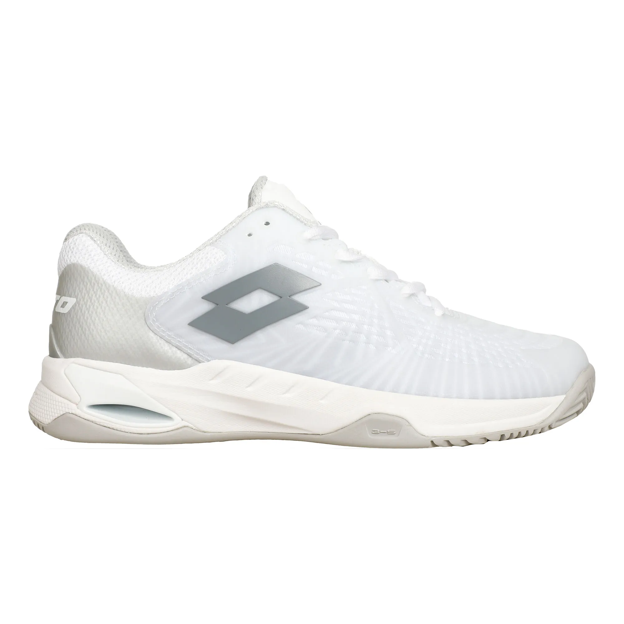 Lotto Mirage 100 II Scarpa Per Terra Rossa Donna - Bianco, Grigio