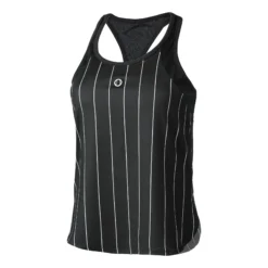 Tennis-Point Stripes Canottiera Edizione Speciale Donna - Nero, Bianco