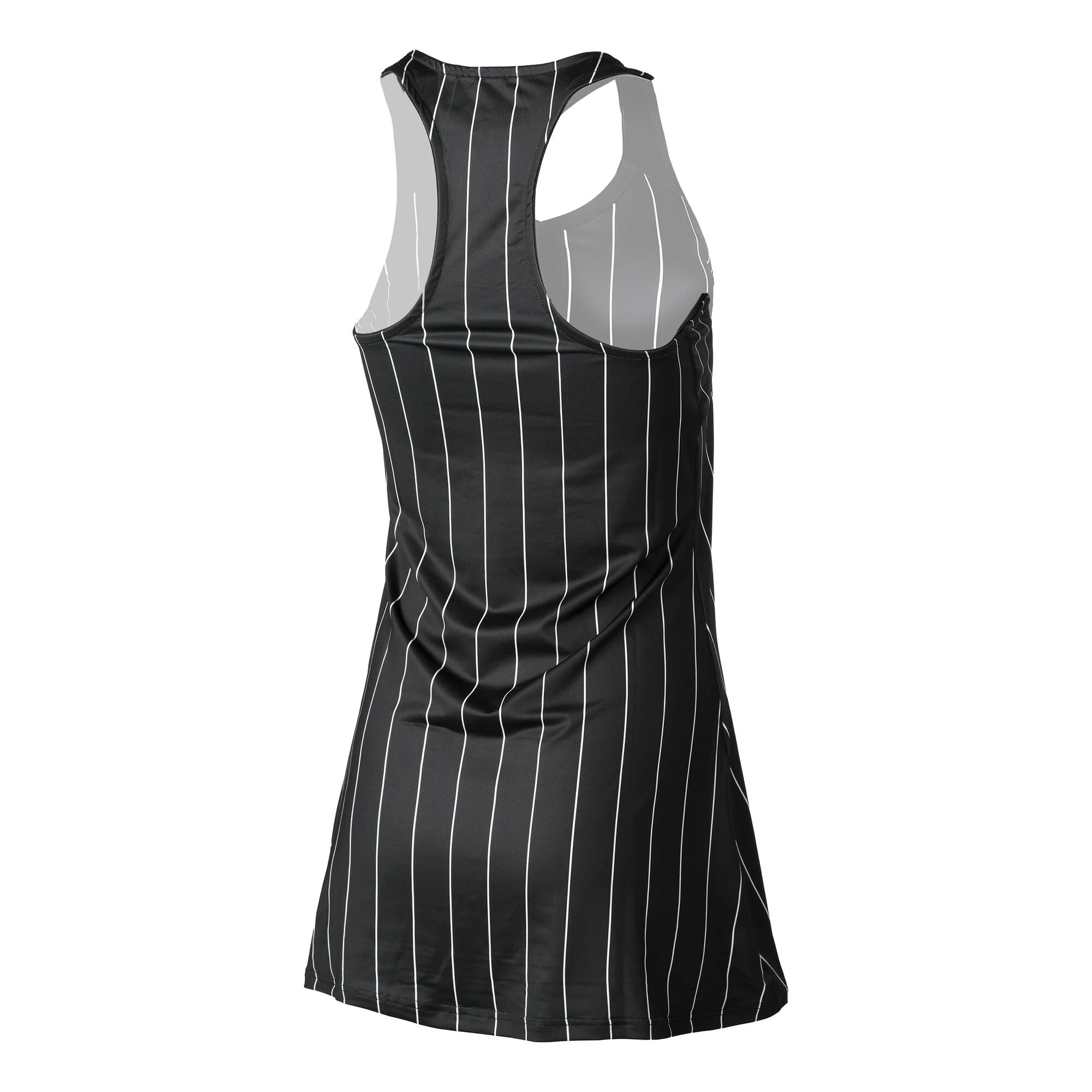Tennis-Point Stripes Abito Edizione Speciale Donna - Nero, Bianco - immagine 2