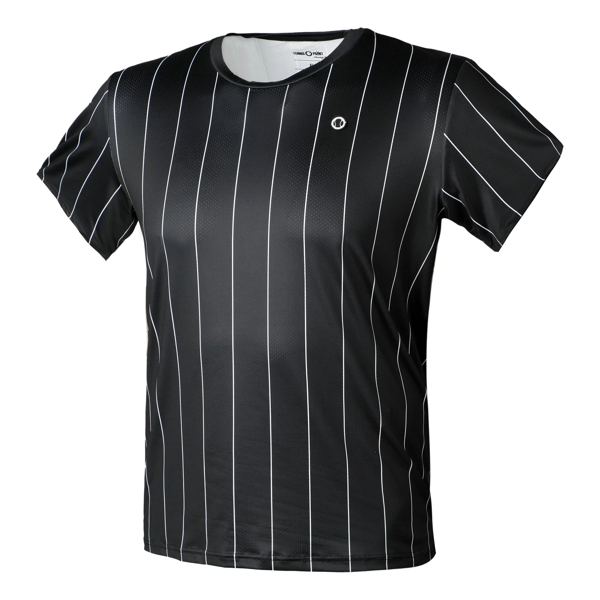 Tennis-Point Stripes Maglietta Edizione Speciale Uomini - Nero, Bianco