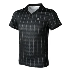 Tennis-Point Stripes Polo Edizione Speciale Uomini - Nero, Bianco