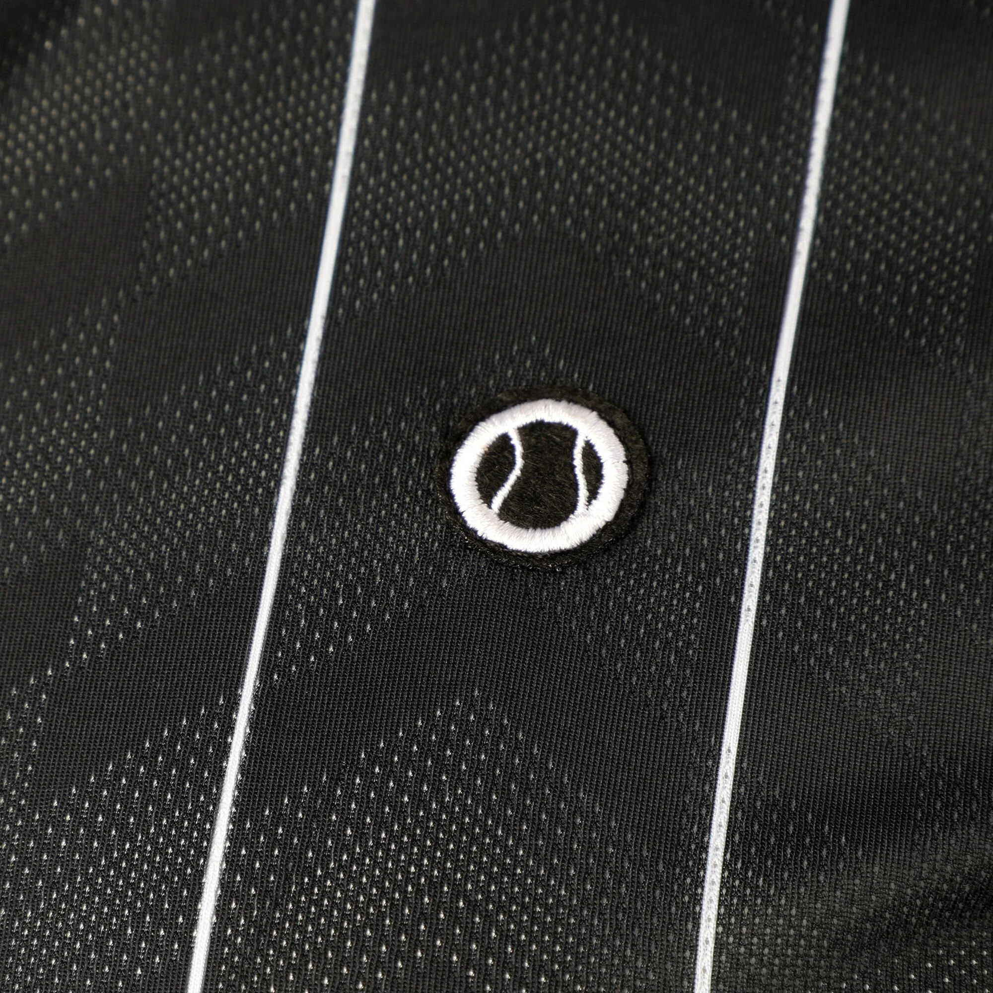 Tennis-Point Stripes Polo Edizione Speciale Uomini - Nero, Bianco - immagine 5