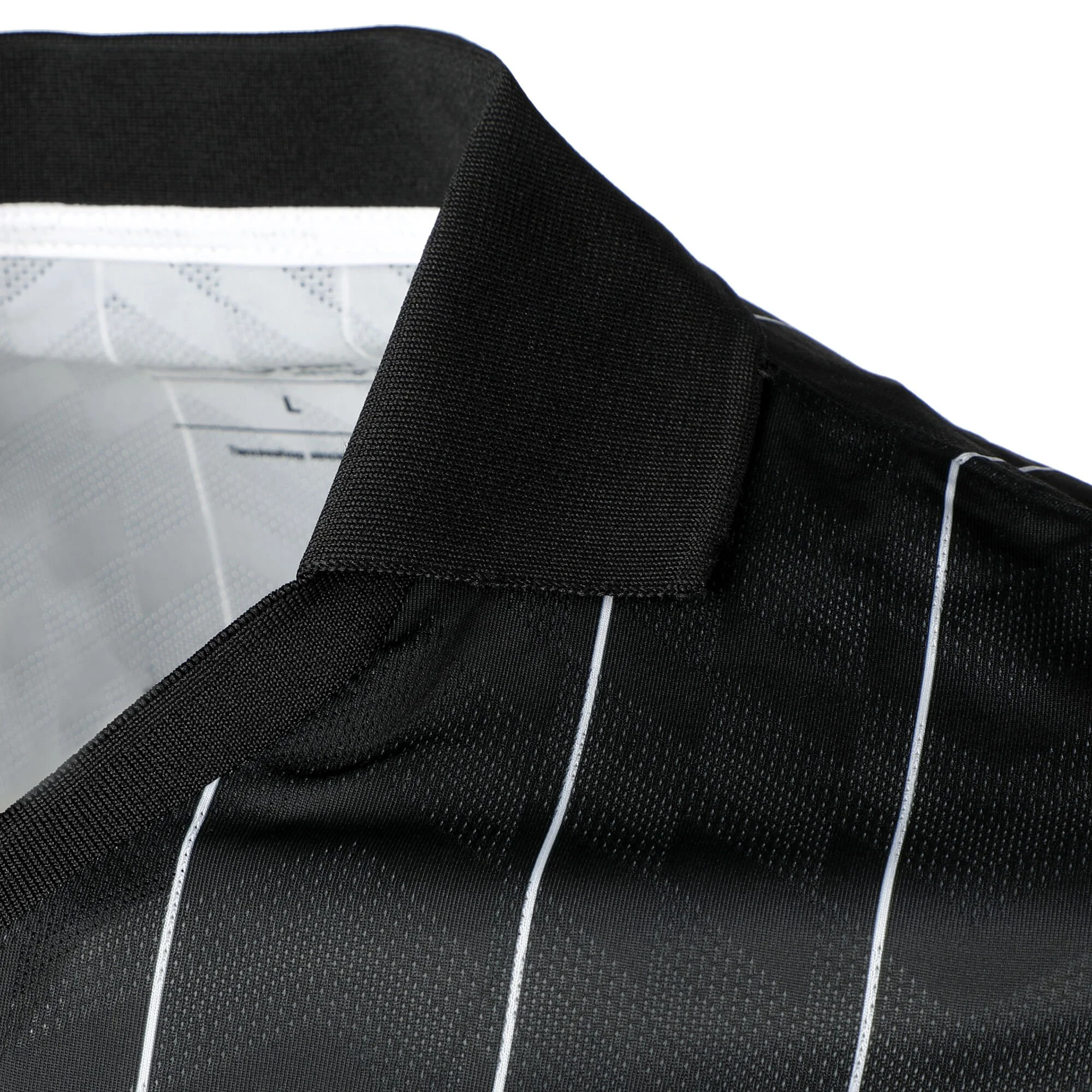 Tennis-Point Stripes Polo Edizione Speciale Uomini - Nero, Bianco - immagine 6