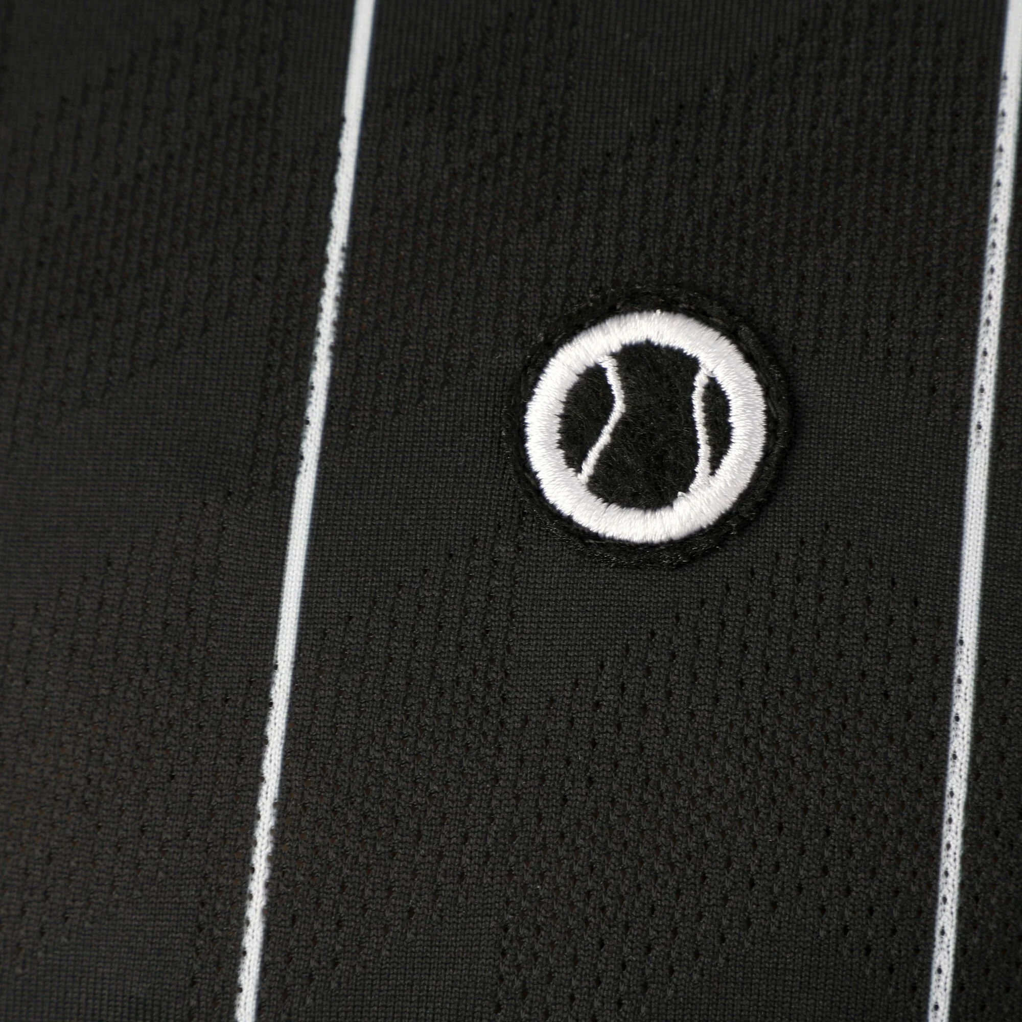 Tennis-Point Stripes Polo Edizione Speciale Uomini - Nero, Bianco - immagine 8