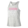 Tennis-Point Tennis World Canottiera Donna - Grigio, Multicolore