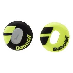 Babolat Custom Damp Antivibrazioni Confezione Da 2 - Nero, Giallo