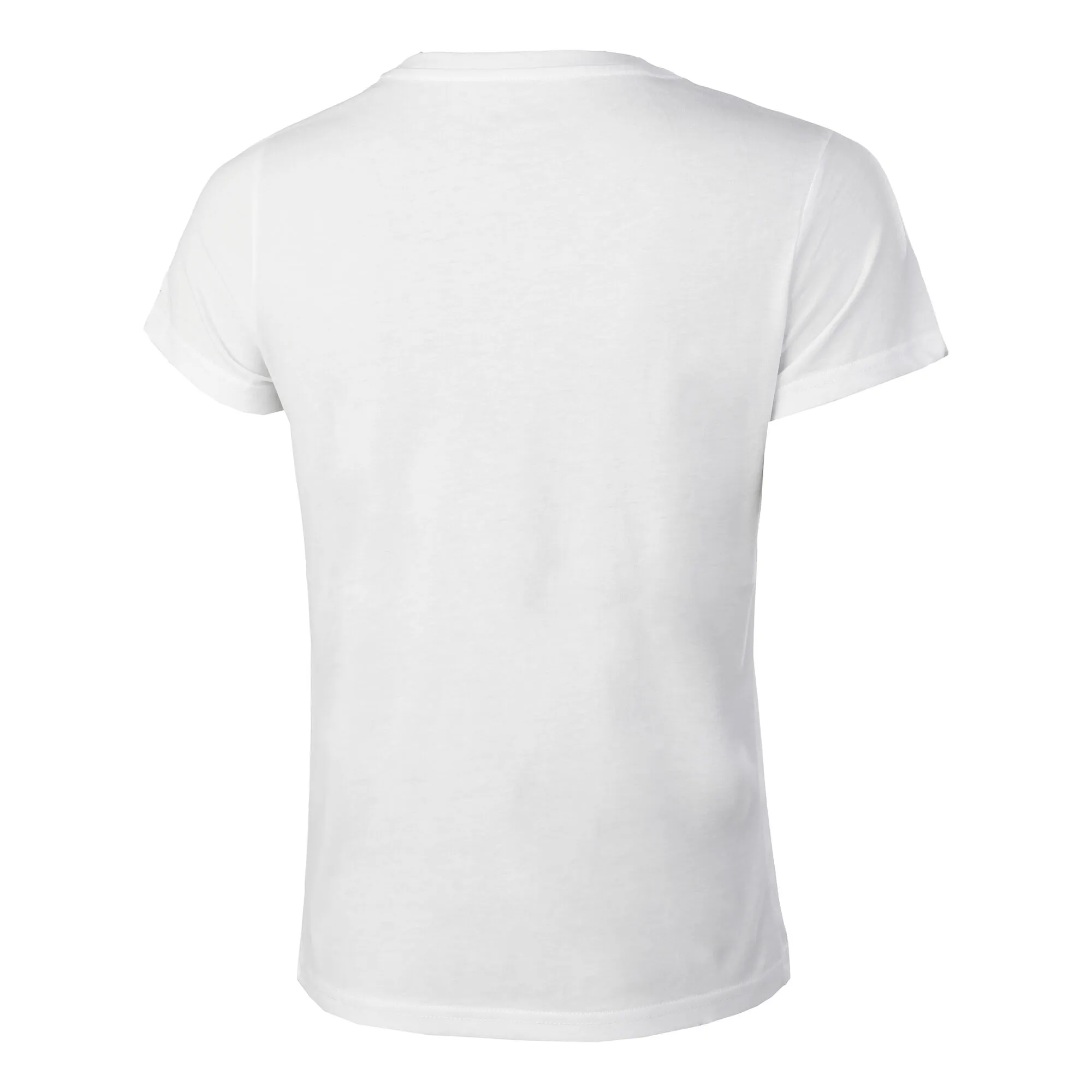 Tennis-Point Glitter Court Maglietta Donna - Bianco, Oro - immagine 2