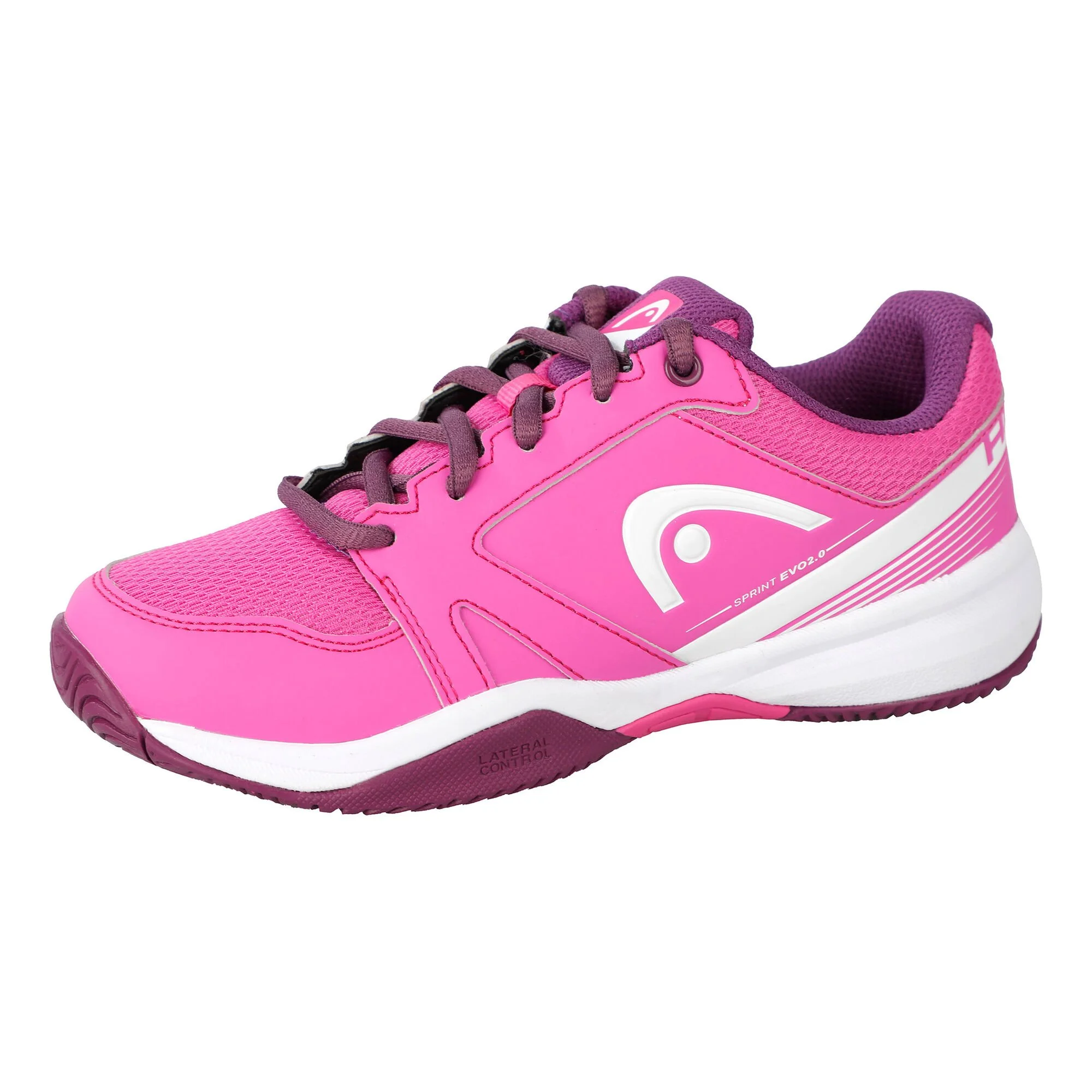 Head Sprint EVO 2.0 Scarpa Per Terra Rossa Edizione Speciale Bambini - Rosa, Lilla - immagine 4
