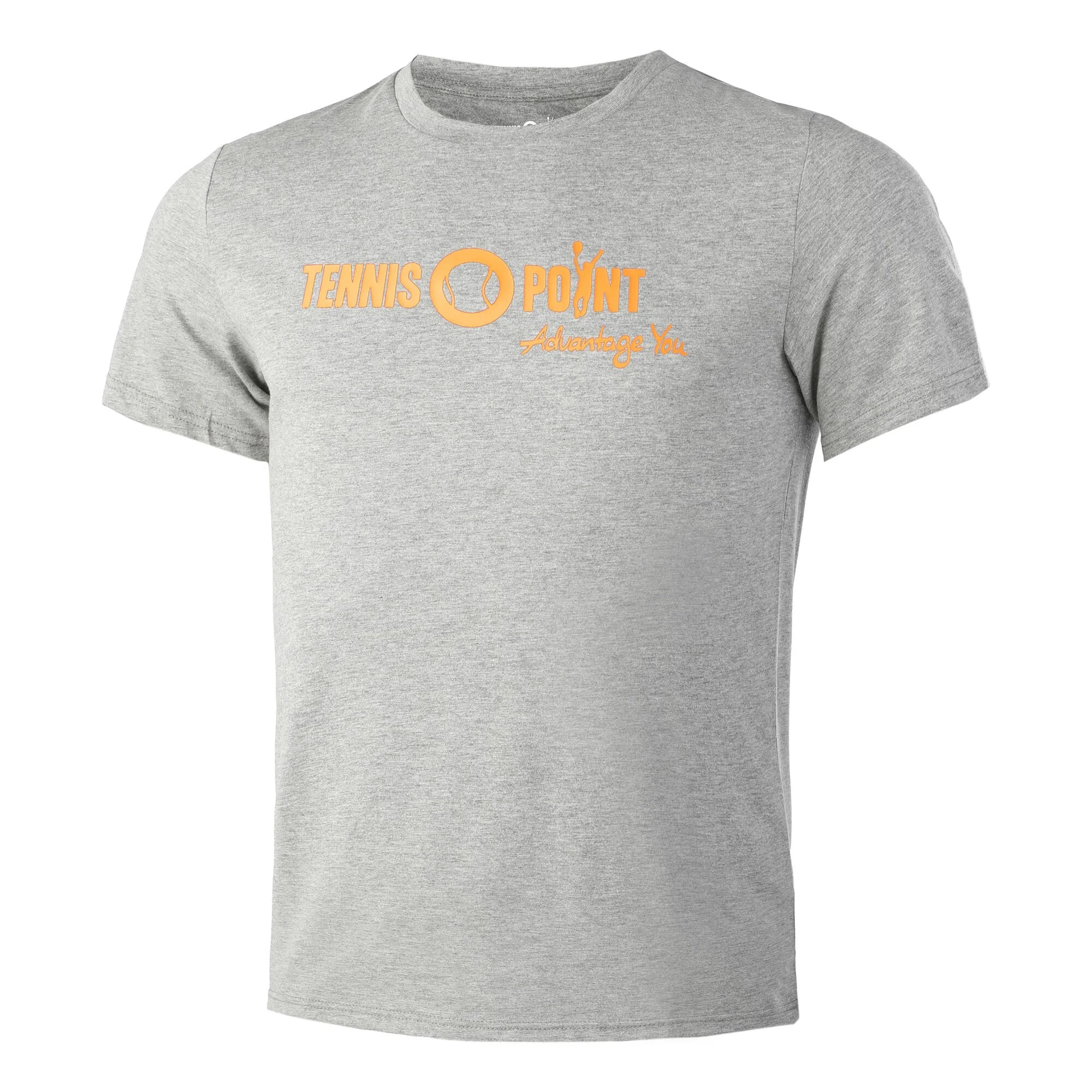 Tennis-Point Logo Maglietta Uomini - Grigio