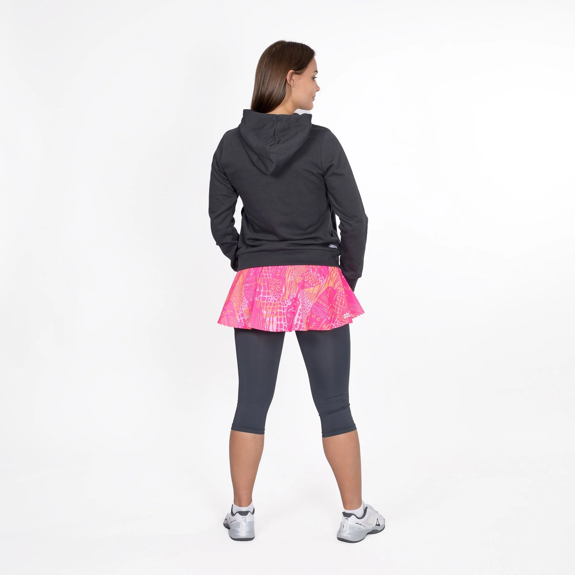 BIDI BADU Sarabi Lifestyle Felpa Con Cappuccio Donna - Grigio - immagine 5