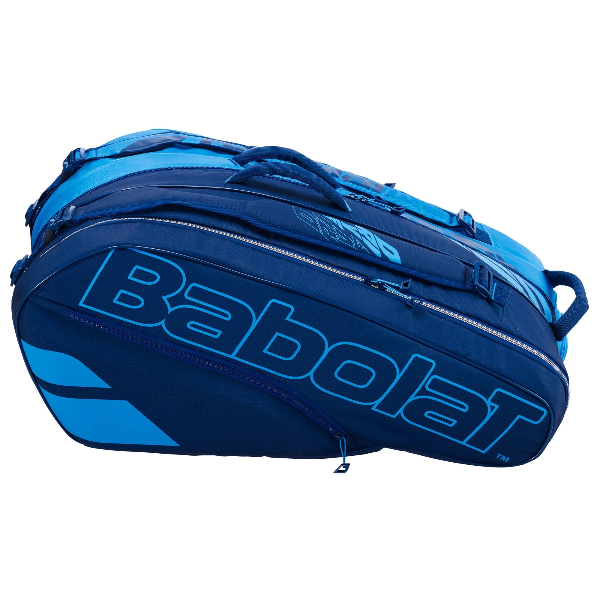Babolat 12RH X Pure Drive Borsa Per Racchetta - Blu, Nero - immagine 4