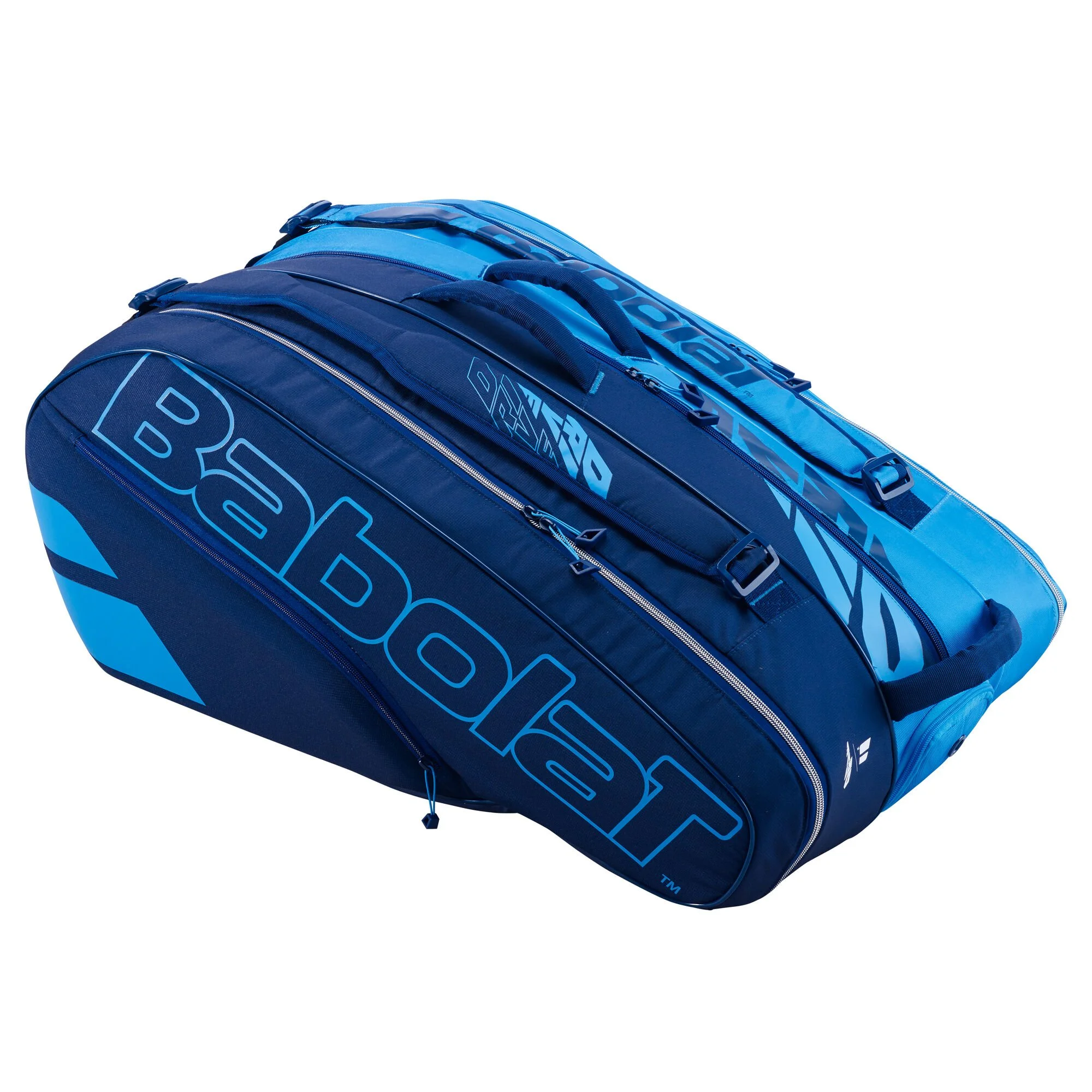 Babolat 12RH X Pure Drive Borsa Per Racchetta - Blu, Nero - immagine 2
