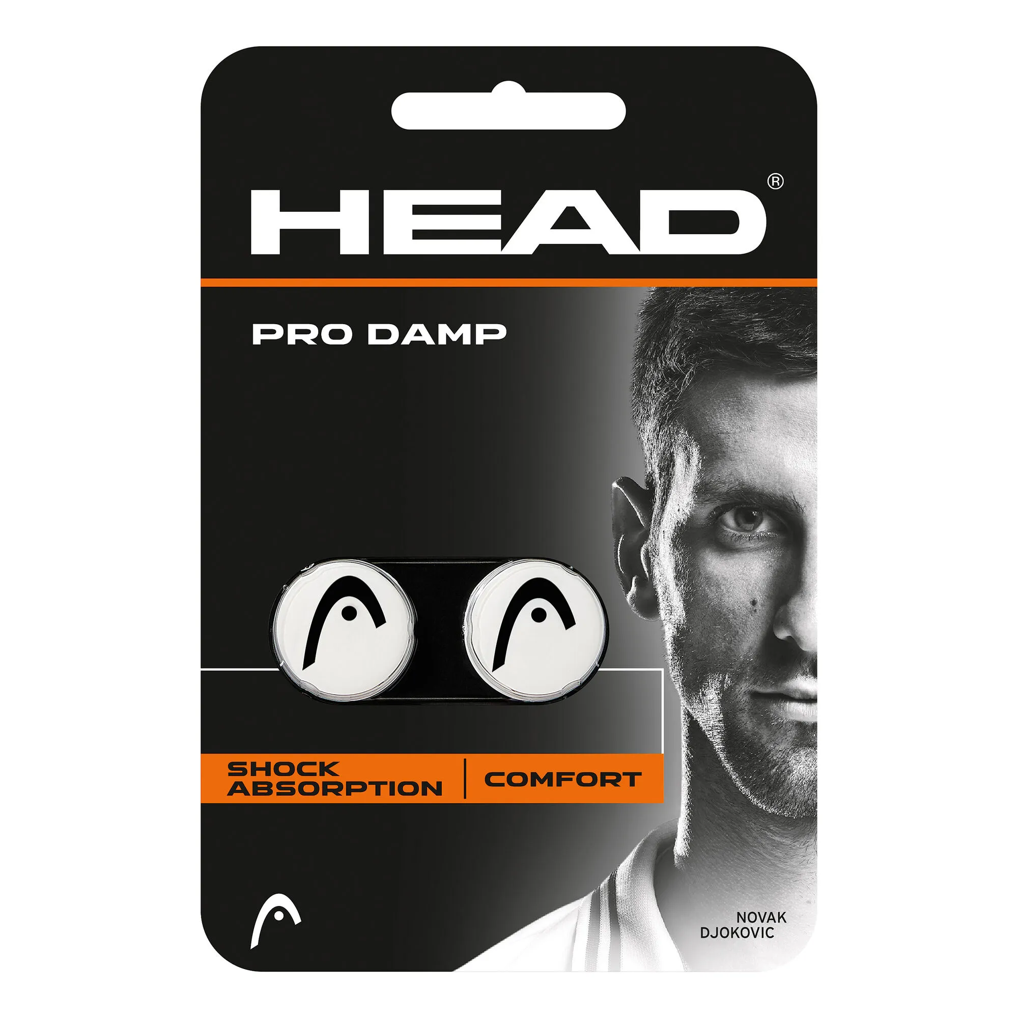 Head Pro Damp Antivibrazioni Confezione Da 2 - Bianco