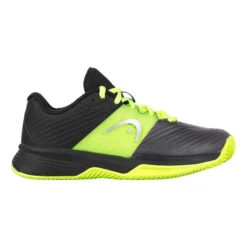 Head Revolt Pro 4.0 Scarpa Per Terra Rossa Bambini - Nero, Giallo