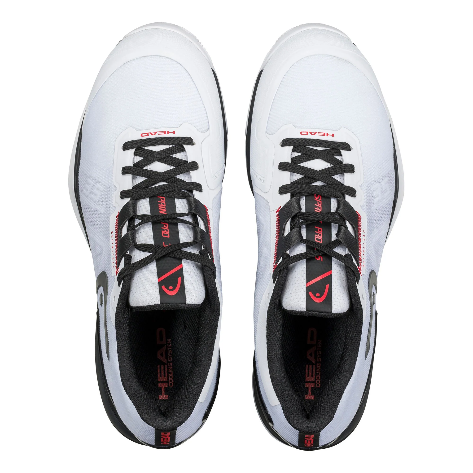 Head Sprint Pro 3.5 Scarpa Per Terra Rossa Uomini - Bianco, Nero - immagine 3
