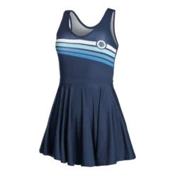 Tennis-Point 2in1 Abito Edizione Speciale Donna - Blu Scuro, Multicolore