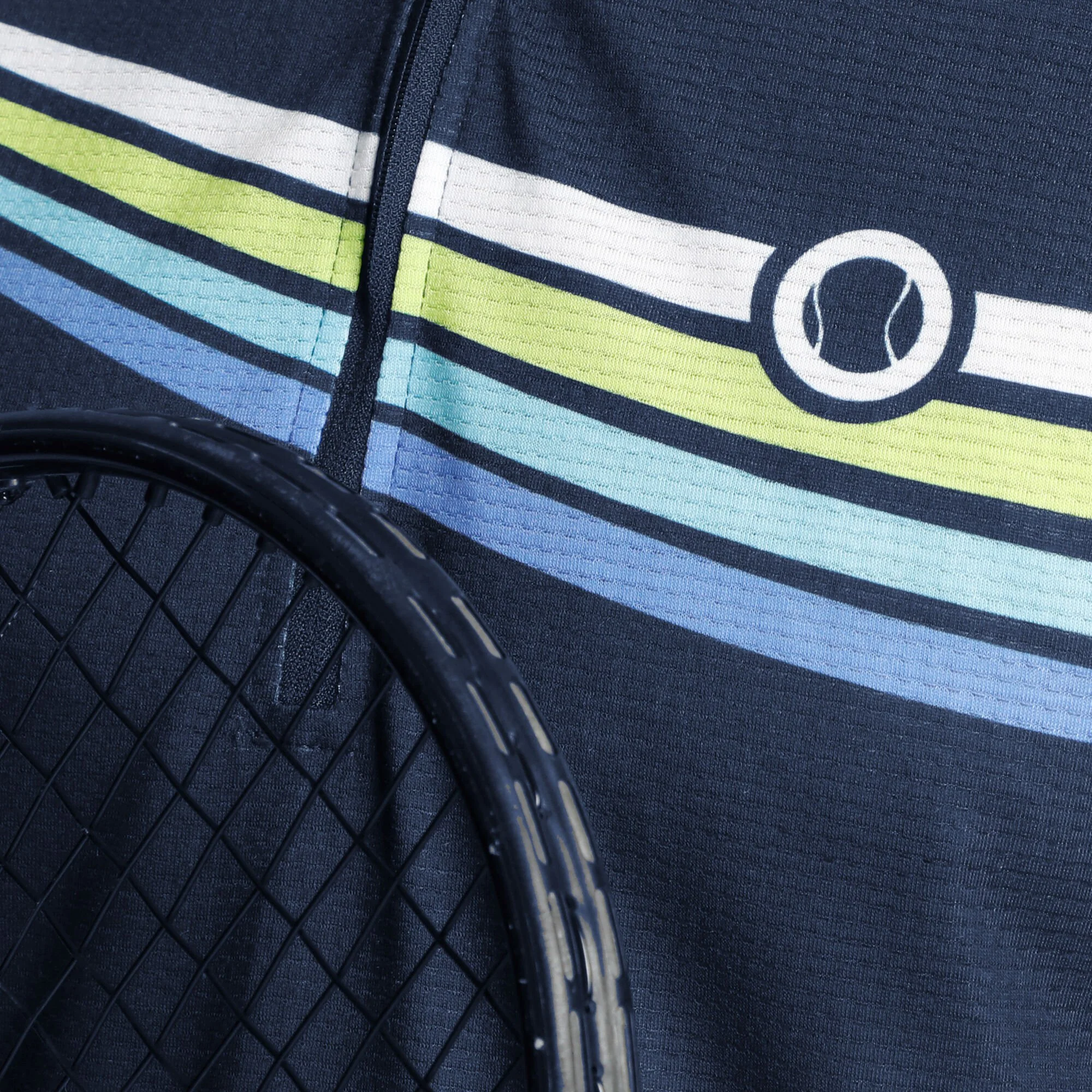 Tennis-Point Manica Lunga Edizione Speciale Uomini - Blu Scuro, Multicolore - immagine 4