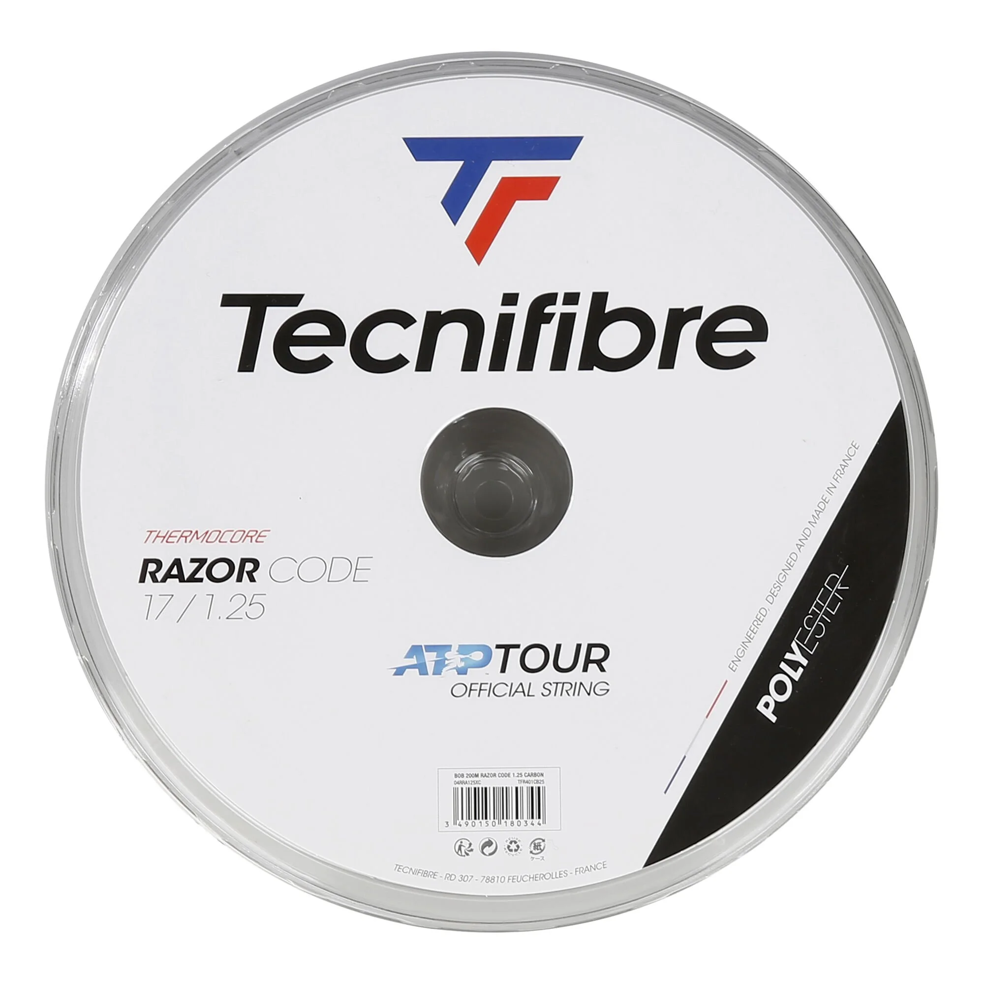 TECNIFIBRE Razor Code 200m Rotolo Di Corde - Blu
