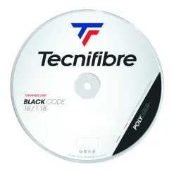 TECNIFIBRE Black Code 200m Rotolo Di Corde - Nero