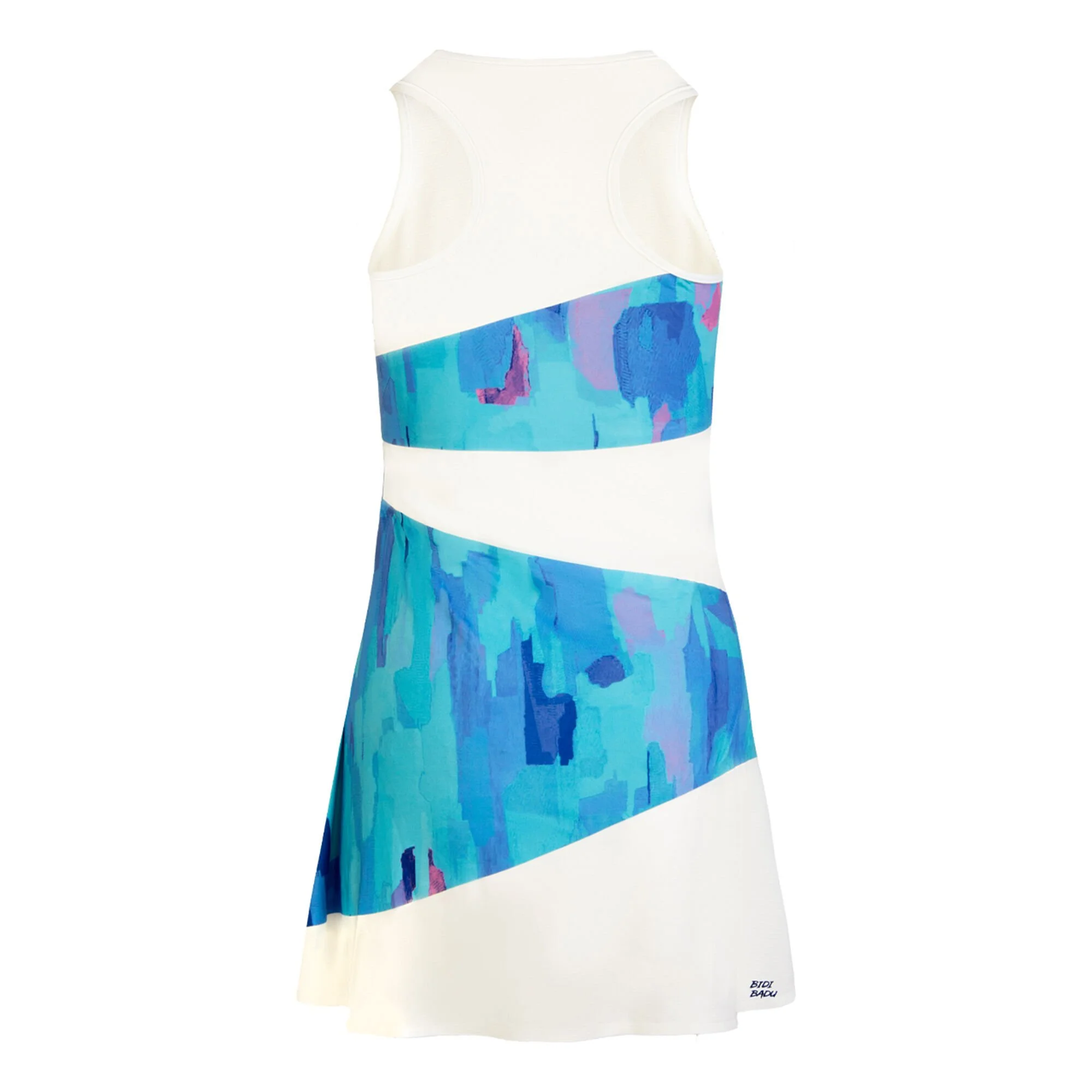 BIDI BADU Zahai Tech (2 In 1) Abito Donna - Bianco, Blu - immagine 2