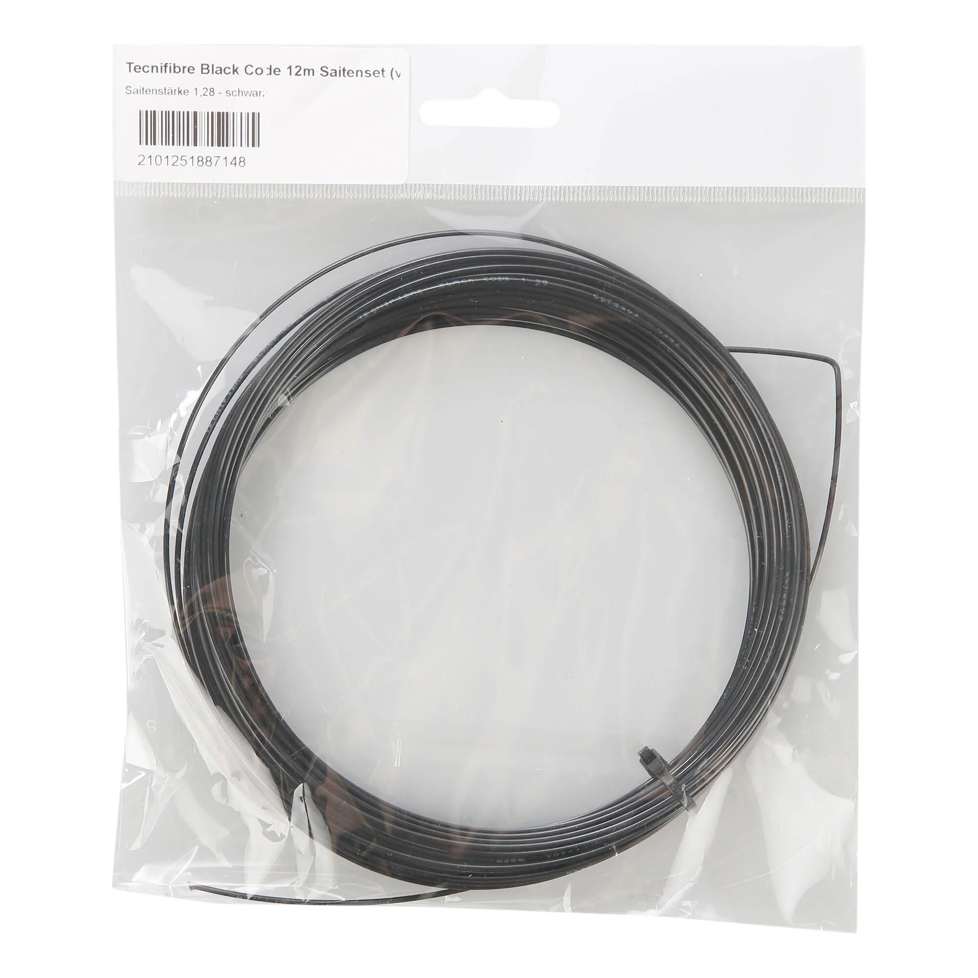 TECNIFIBRE Black Code 12m Set Di Corde 12m Dal Rotolo Di Corde - Nero