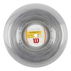 Wilson Poly Pro Rotolo Di Corde 200m - Argento