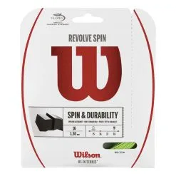 Wilson Revolve Spin Set Di Corde 12,2m - Verde