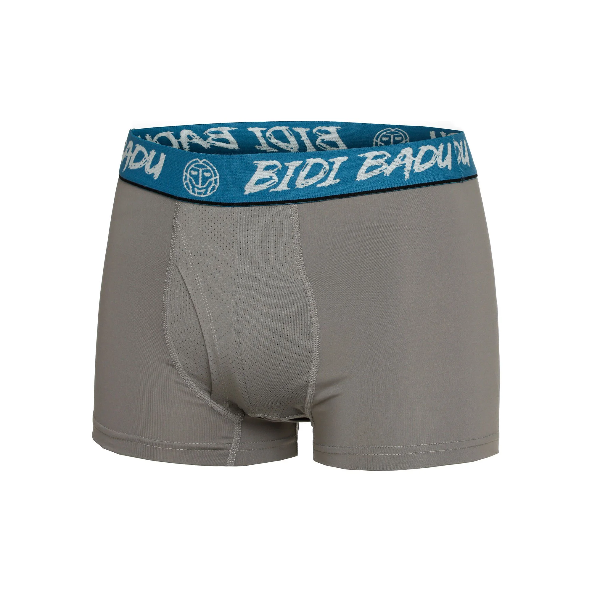 BIDI BADU Crew Boxer Uomini - Grigio, Turchese