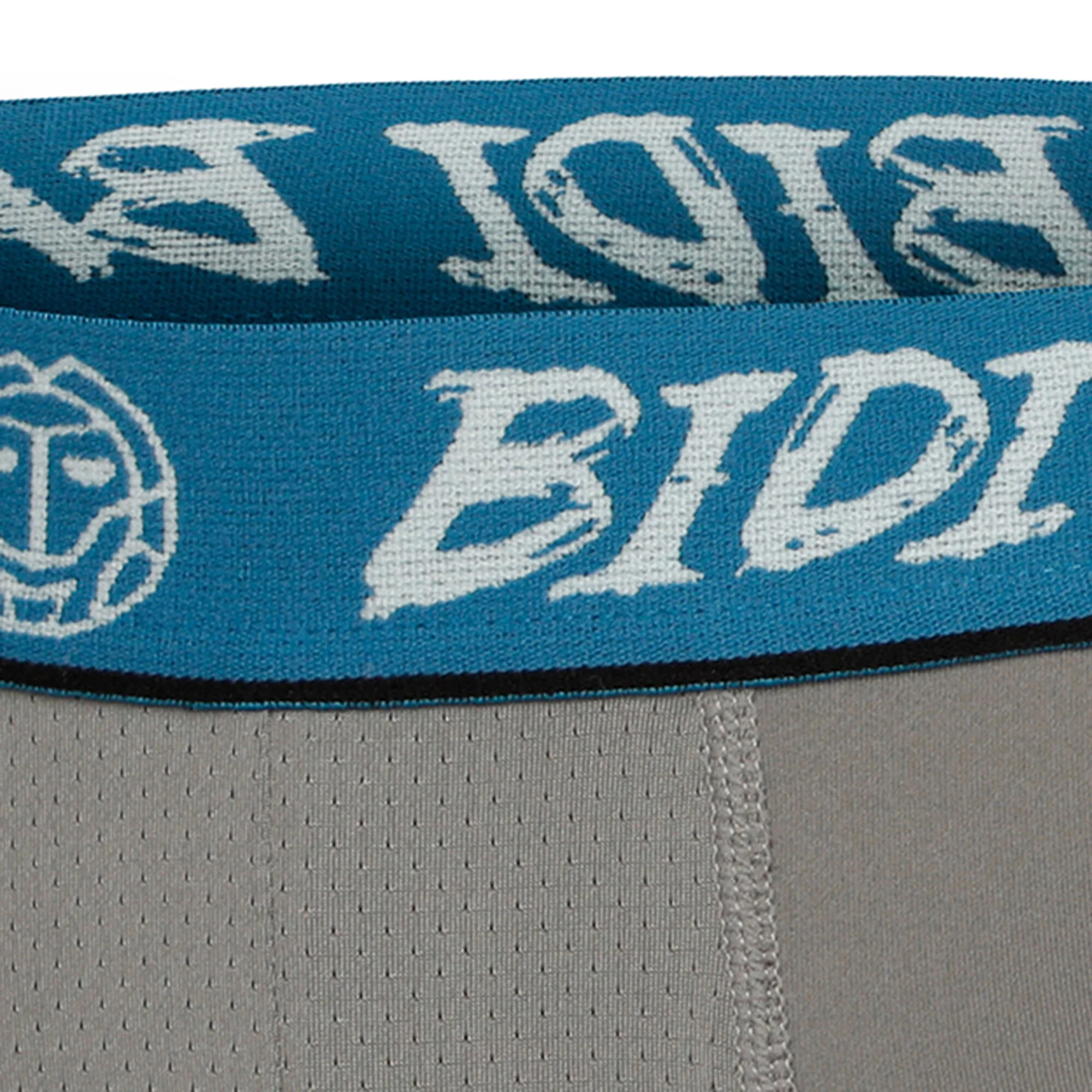 BIDI BADU Crew Boxer Uomini - Grigio, Turchese - immagine 4