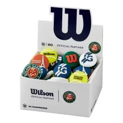 Wilson Roland Garros 2022 Antivibrazioni Scatola Da 50 - Blu, Arancione