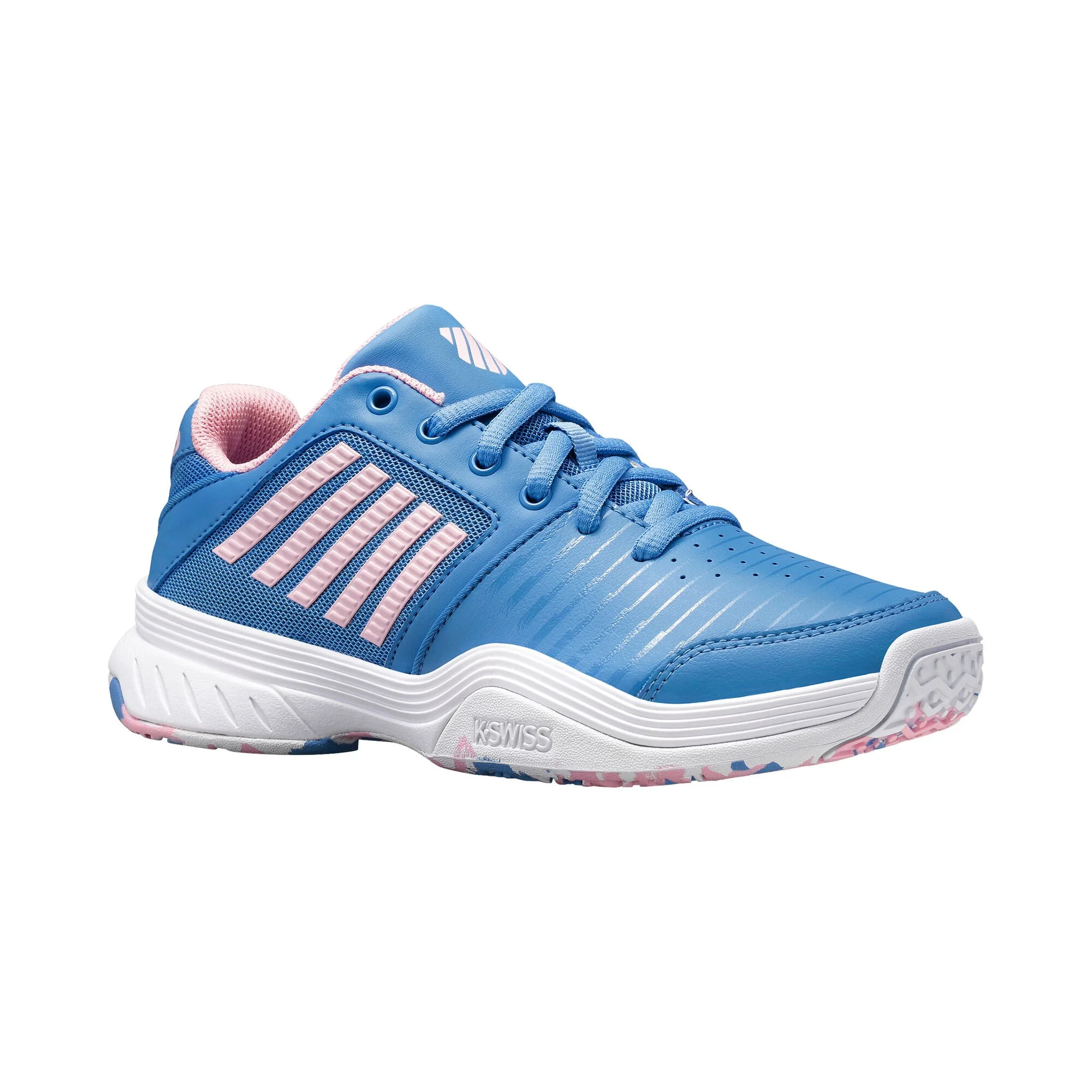 K-Swiss Express Omni Scarpa Per Tutte Le Superfici Bambini - Blu, Rosa - immagine 5