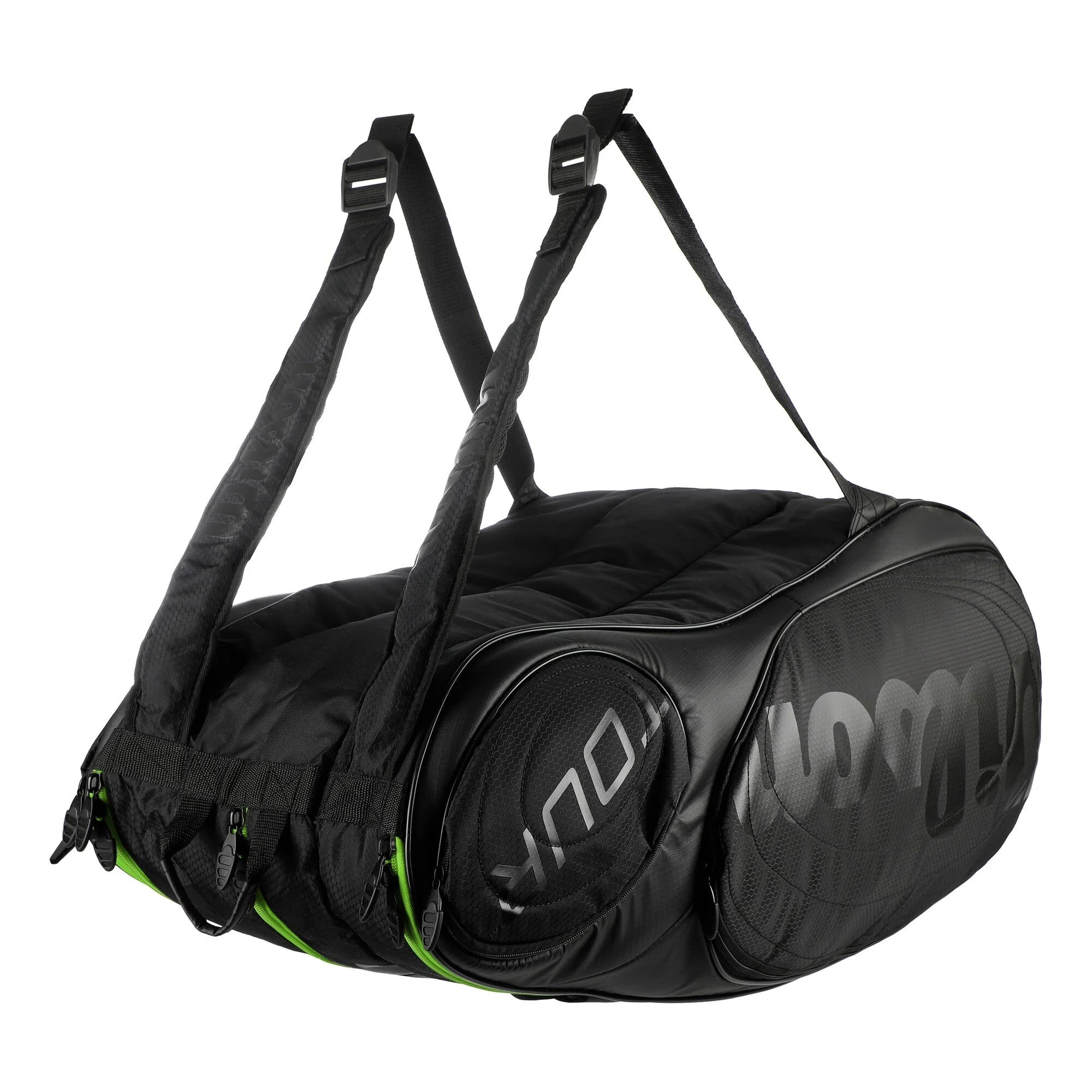 Wilson Tour 15 Borsa Per Racchetta Edizione Speciale - Nero, Verde - immagine 7