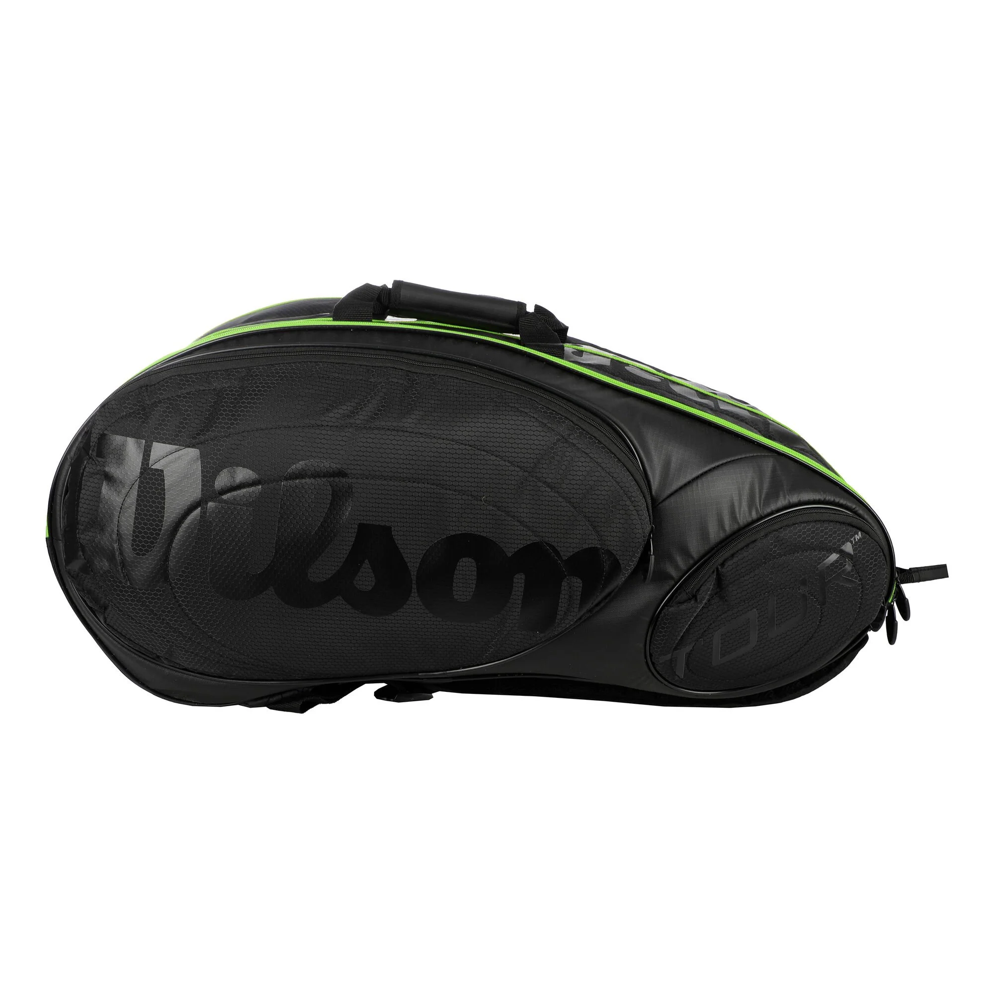 Wilson Tour 15 Borsa Per Racchetta Edizione Speciale - Nero, Verde - immagine 3
