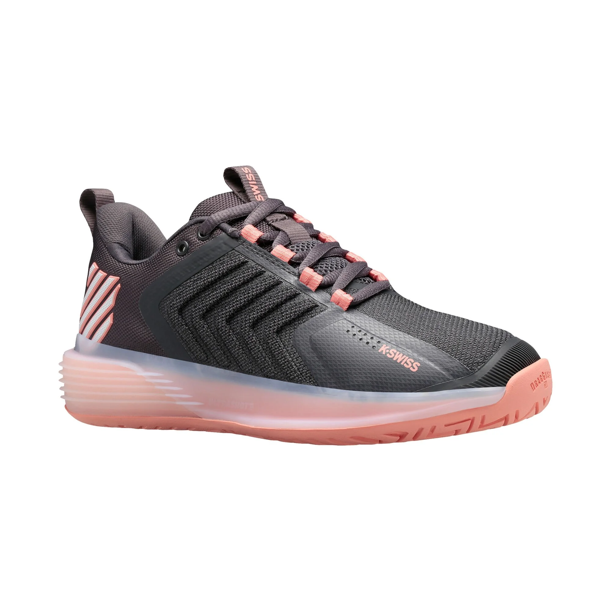 K-Swiss Hypercourt Ultrashot 3 Scarpa Per Tutte Le Superfici Donna - Nero, Arancione - immagine 5
