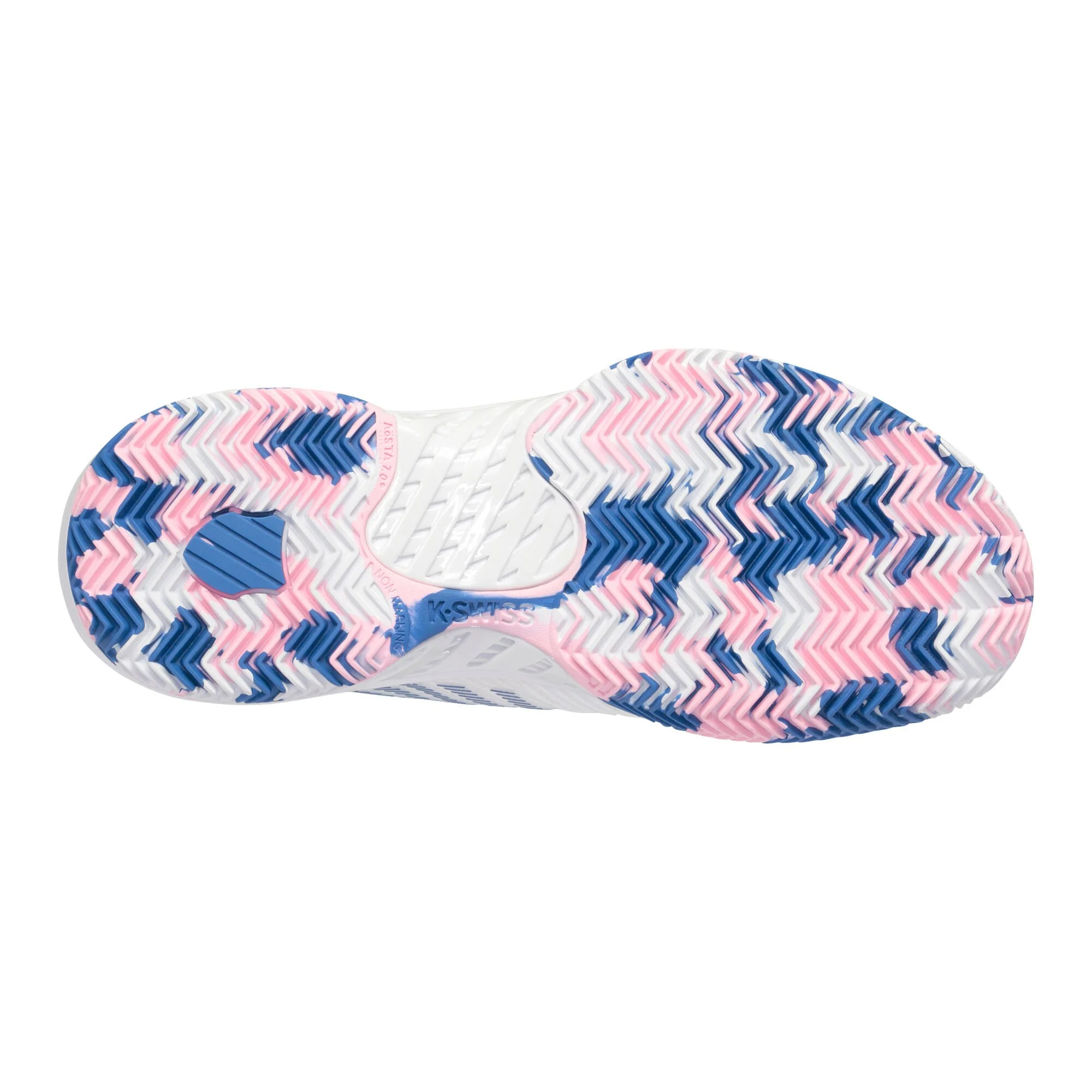 K-Swiss Hypercourt Supreme Scarpa Per Terra Rossa Donna - Bianco, Blu - immagine 6