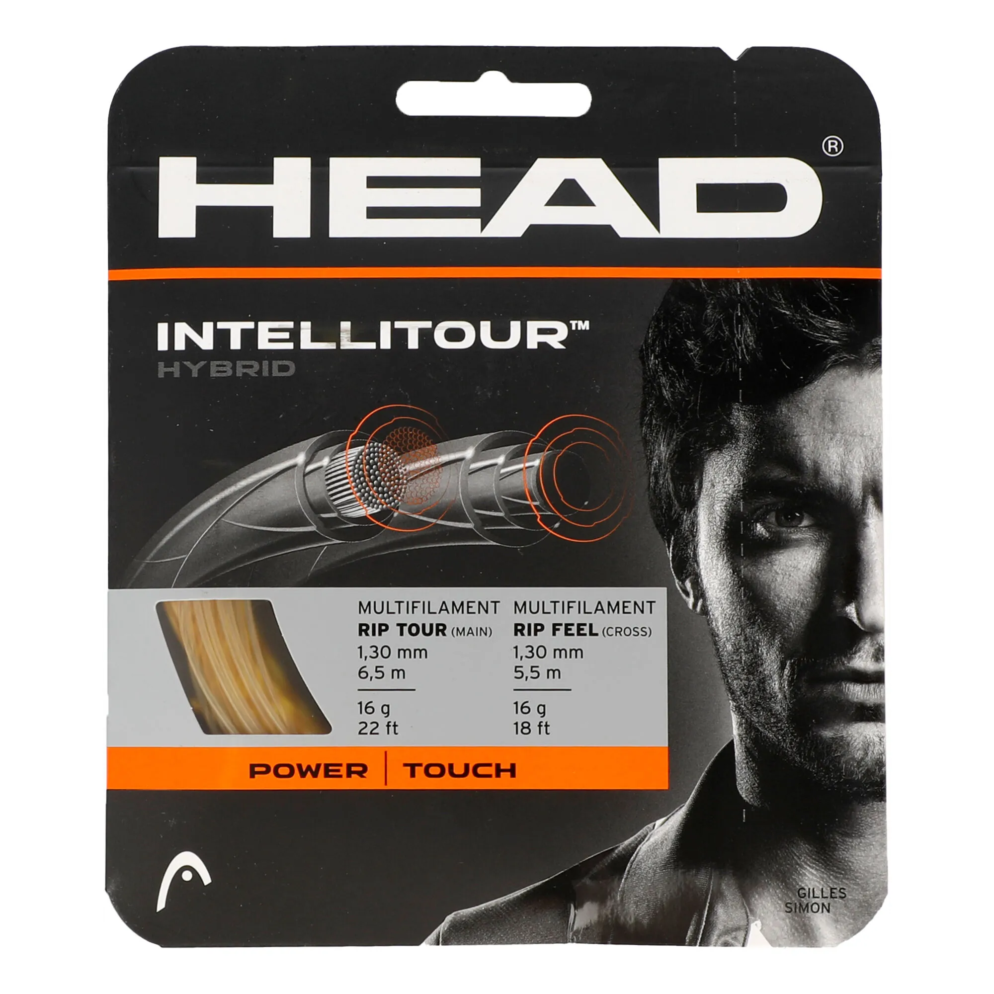 Head IntelliTour Set Di Corde 12m - Beige
