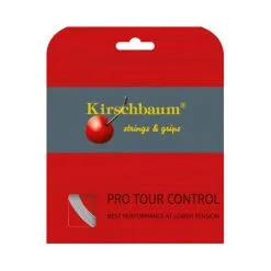 KIRSCHBAUM Pro Tour Control Set Di Corde - Argento