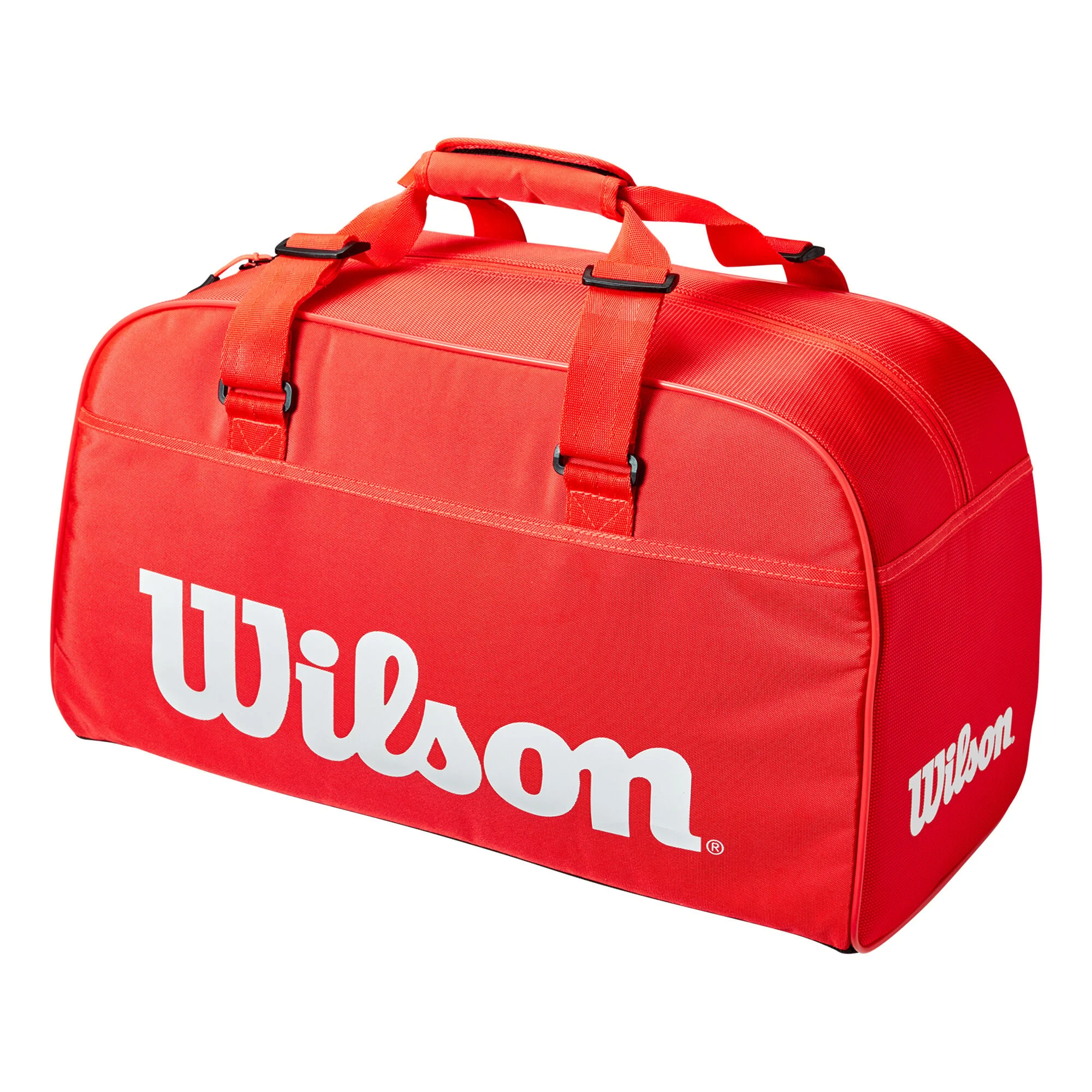 Wilson Super Tour Small Duffle Borsa Sportiva - Rosso, Bianco - immagine 2