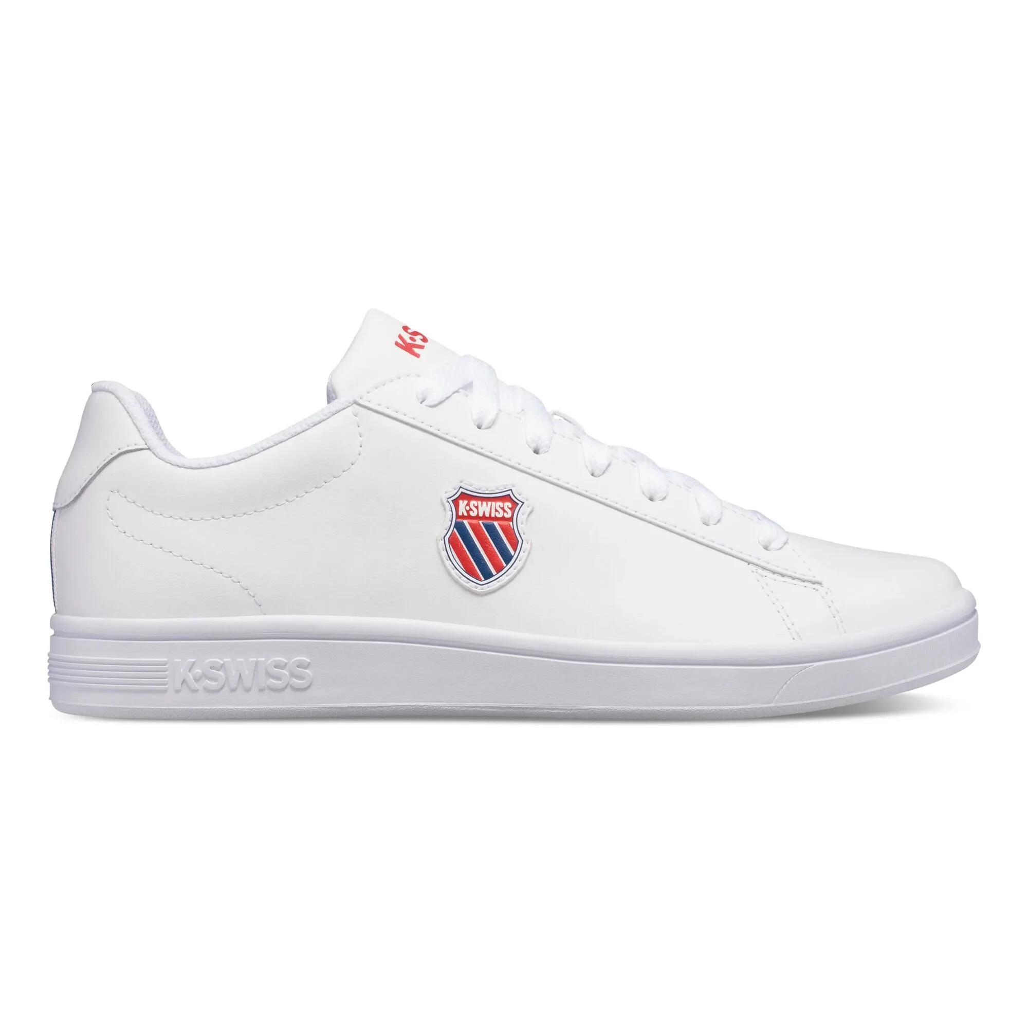 K-Swiss Court Shield Uomini - Bianco