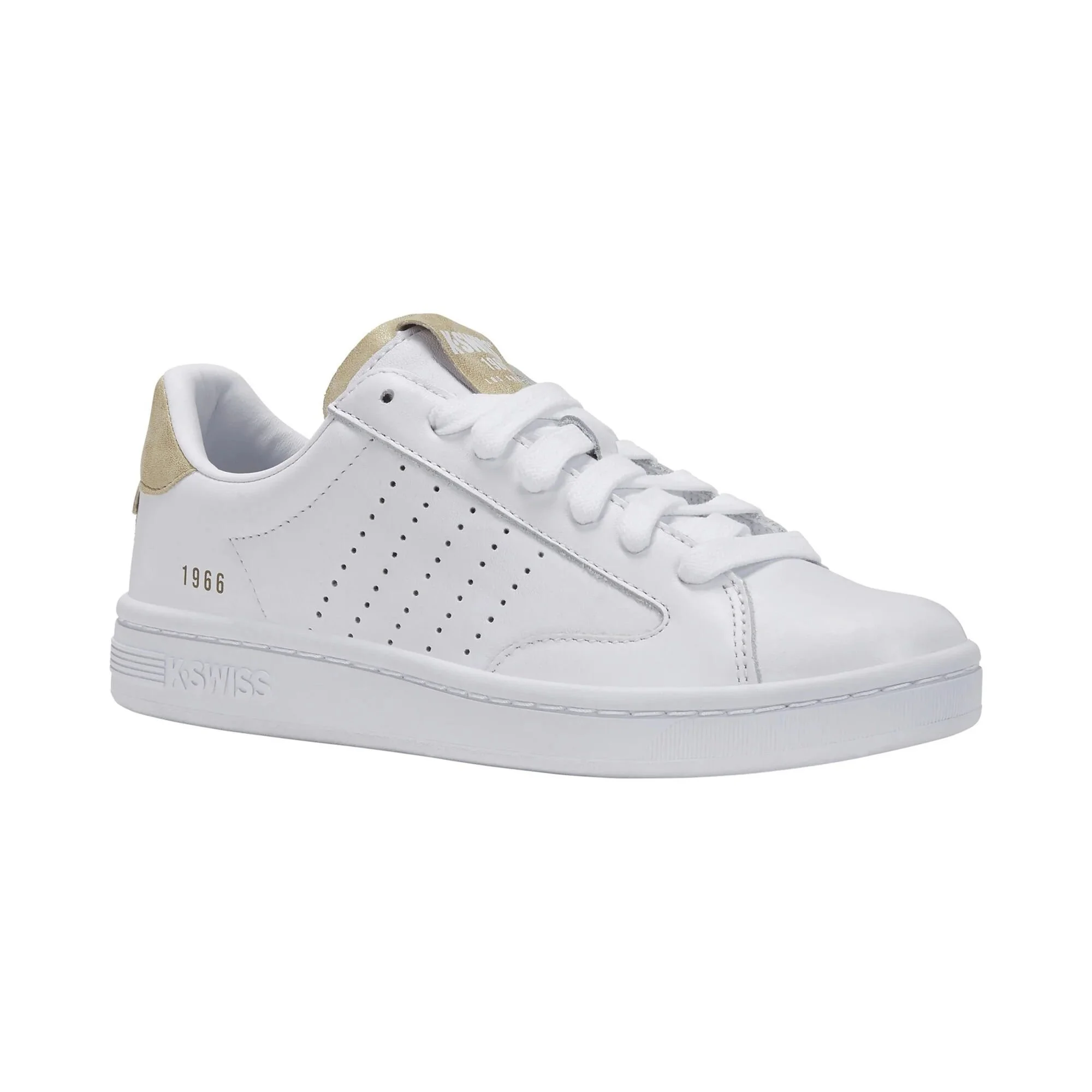 K-Swiss Lozan Klub Donna - Bianco, Oro - immagine 5