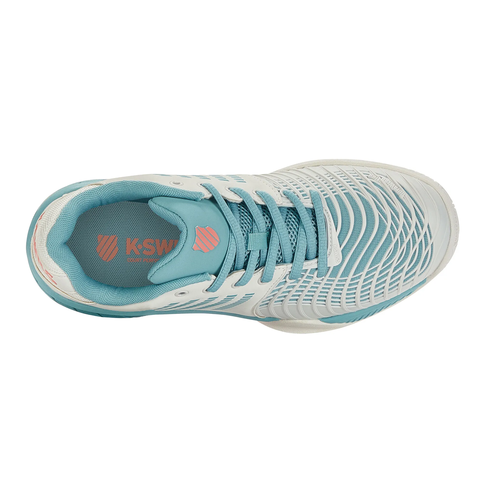 K-Swiss Express Light 3 AC Scarpa Per Tutte Le Superfici Donna - Bianco, Mint - immagine 3