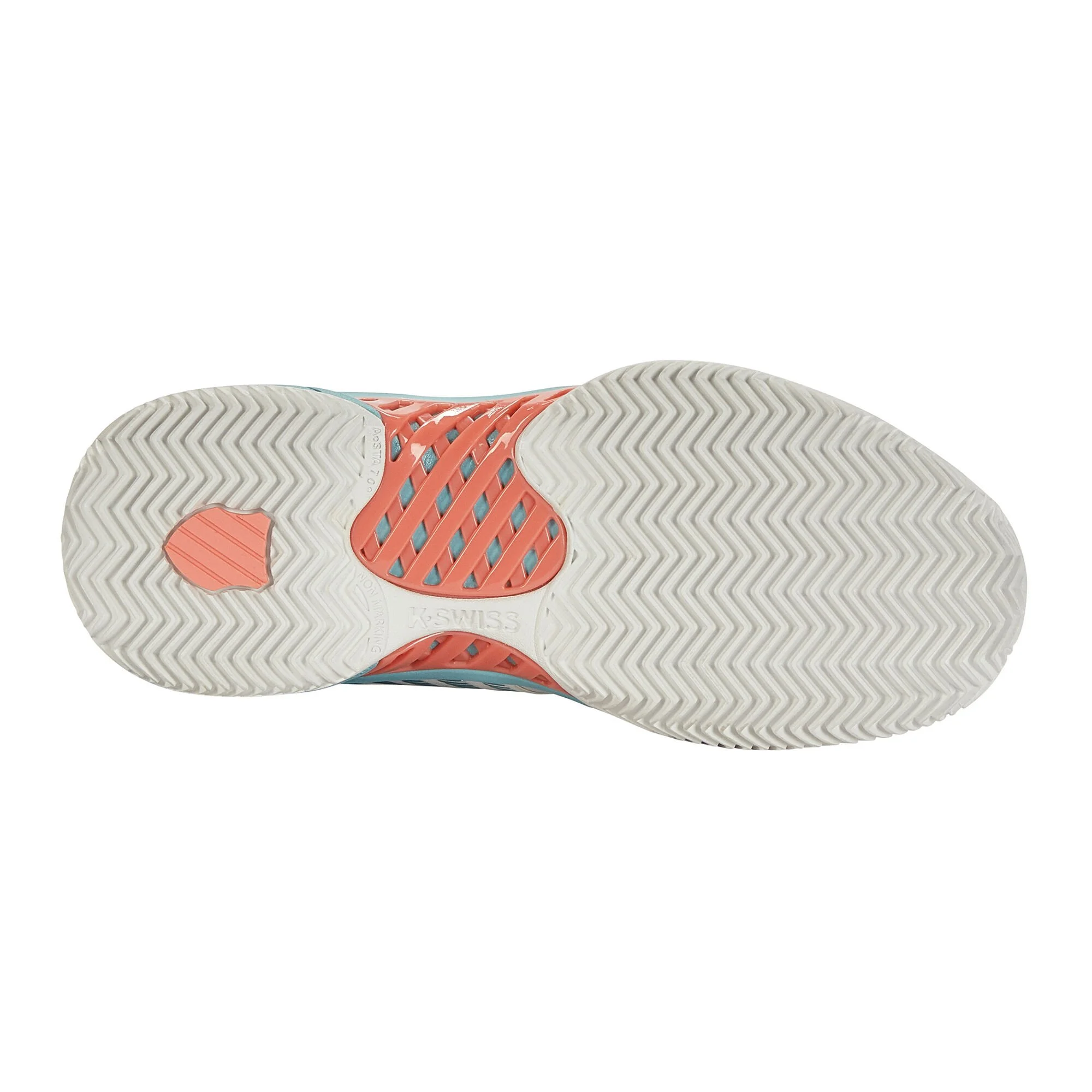 K-Swiss Express Light 3 Scarpa Per Terra Rossa Donna - Bianco, Mint - immagine 4