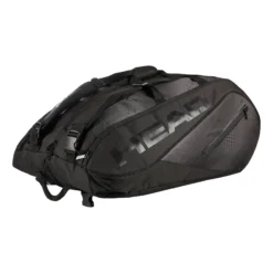 Head Tour Team 15R Megacombi Borsa Per Racchetta Edizione Speciale - Nero, Nero Brillante