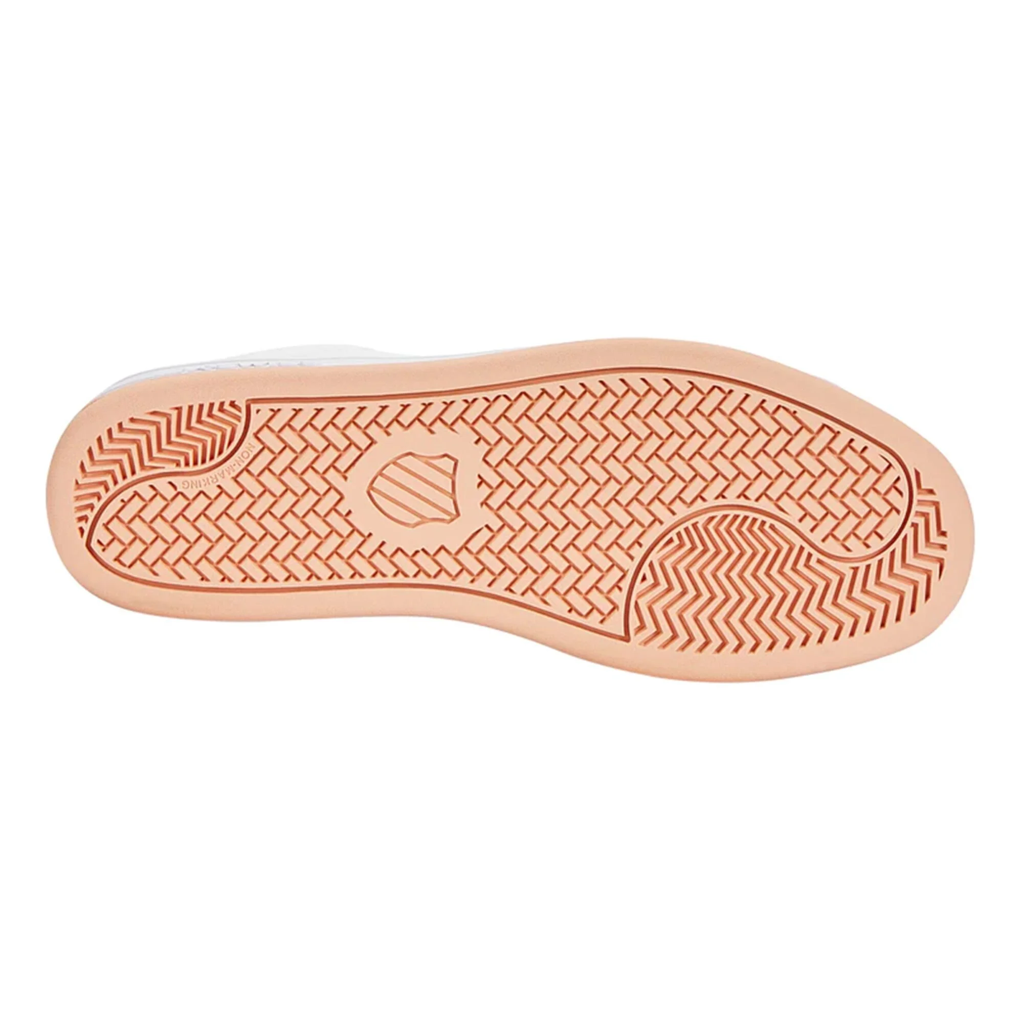 K-Swiss Court Shield Scarpa Per Il Tempo Libero Donna - Bianco, Albicocca - immagine 4