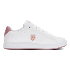 K-Swiss Court Shield Scarpa Per Il Tempo Libero Donna - Bianco, Rosa
