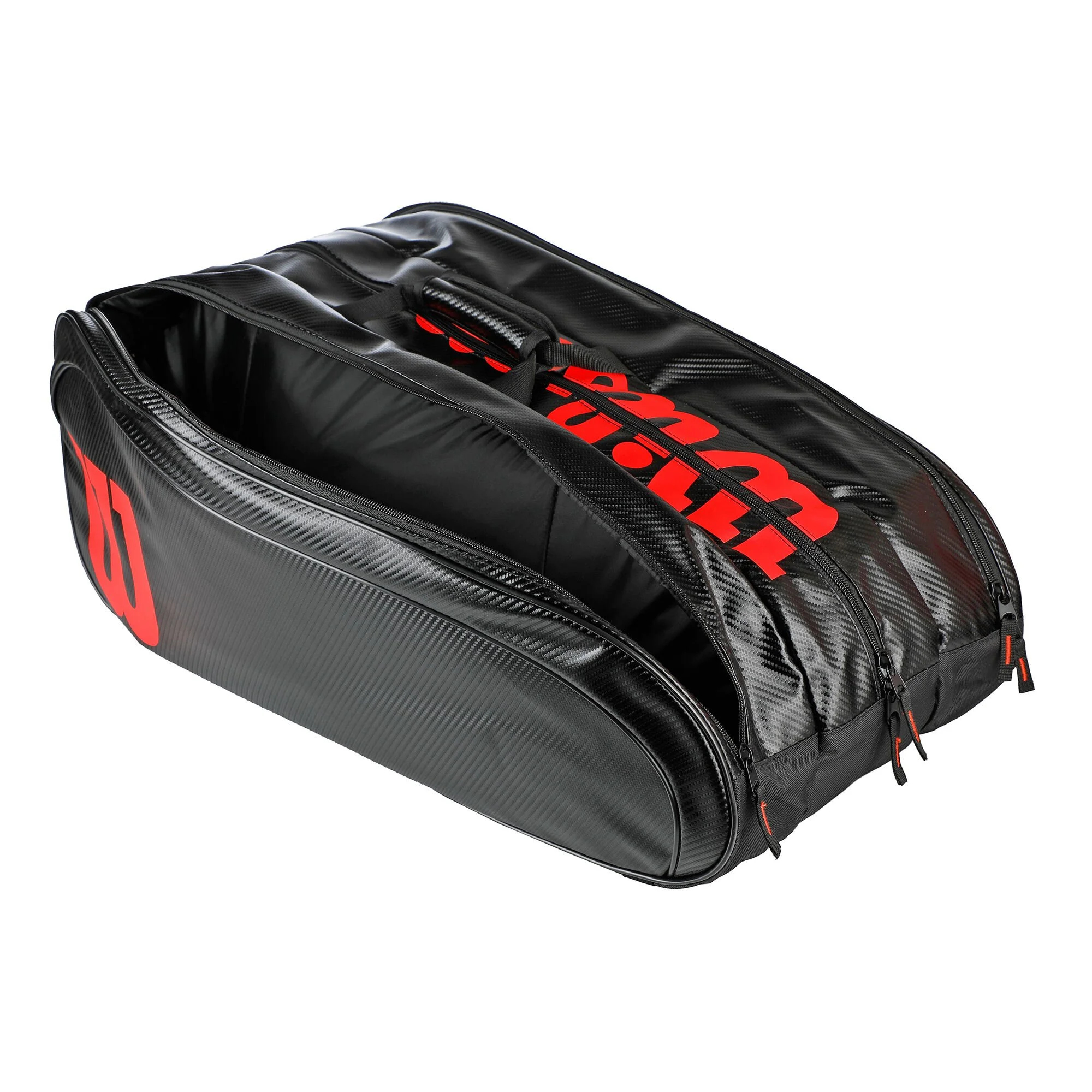 Wilson Elite Borsa Per Racchetta Da 15 Edizione Speciale - Nero, Rosso - immagine 6