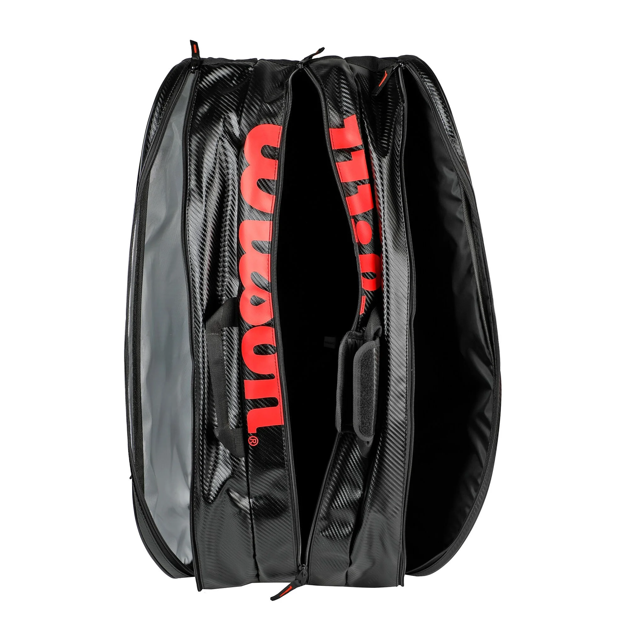 Wilson Elite Borsa Per Racchetta Da 15 Edizione Speciale - Nero, Rosso - immagine 7