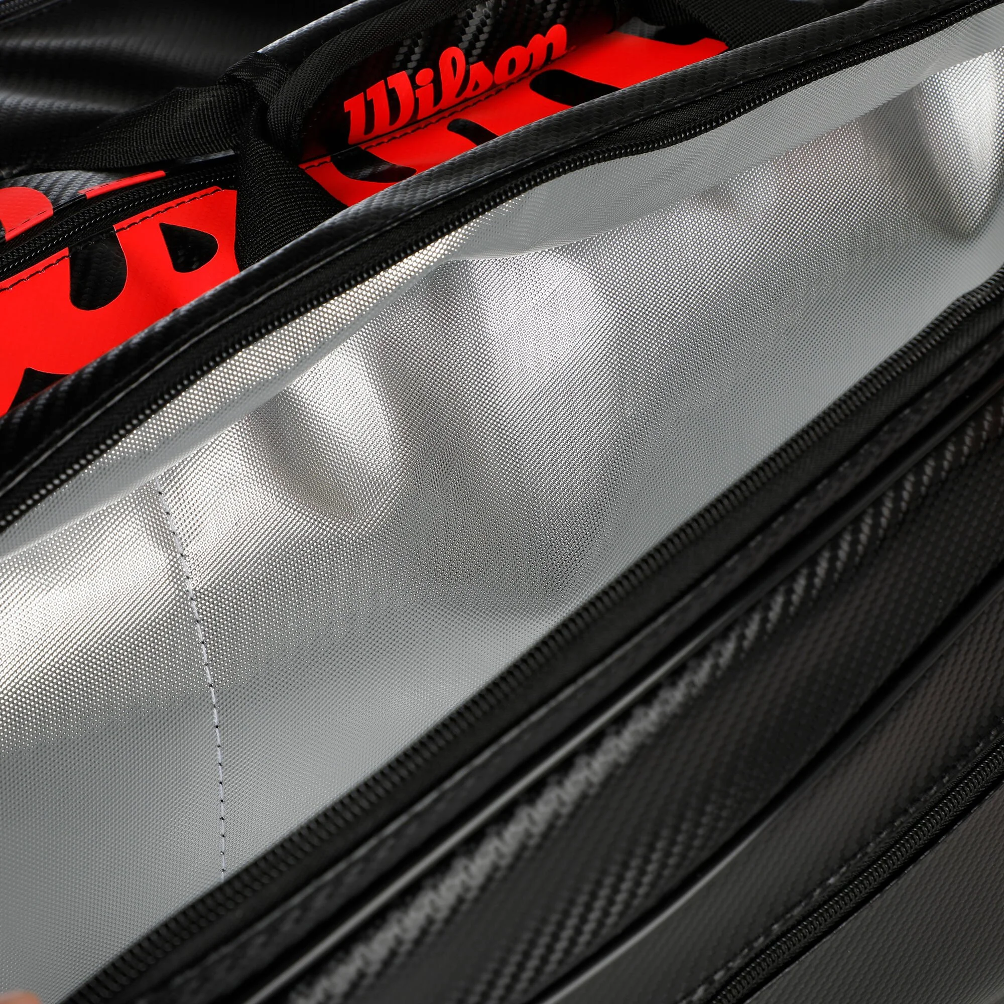 Wilson Elite Borsa Per Racchetta Da 15 Edizione Speciale - Nero, Rosso - immagine 8