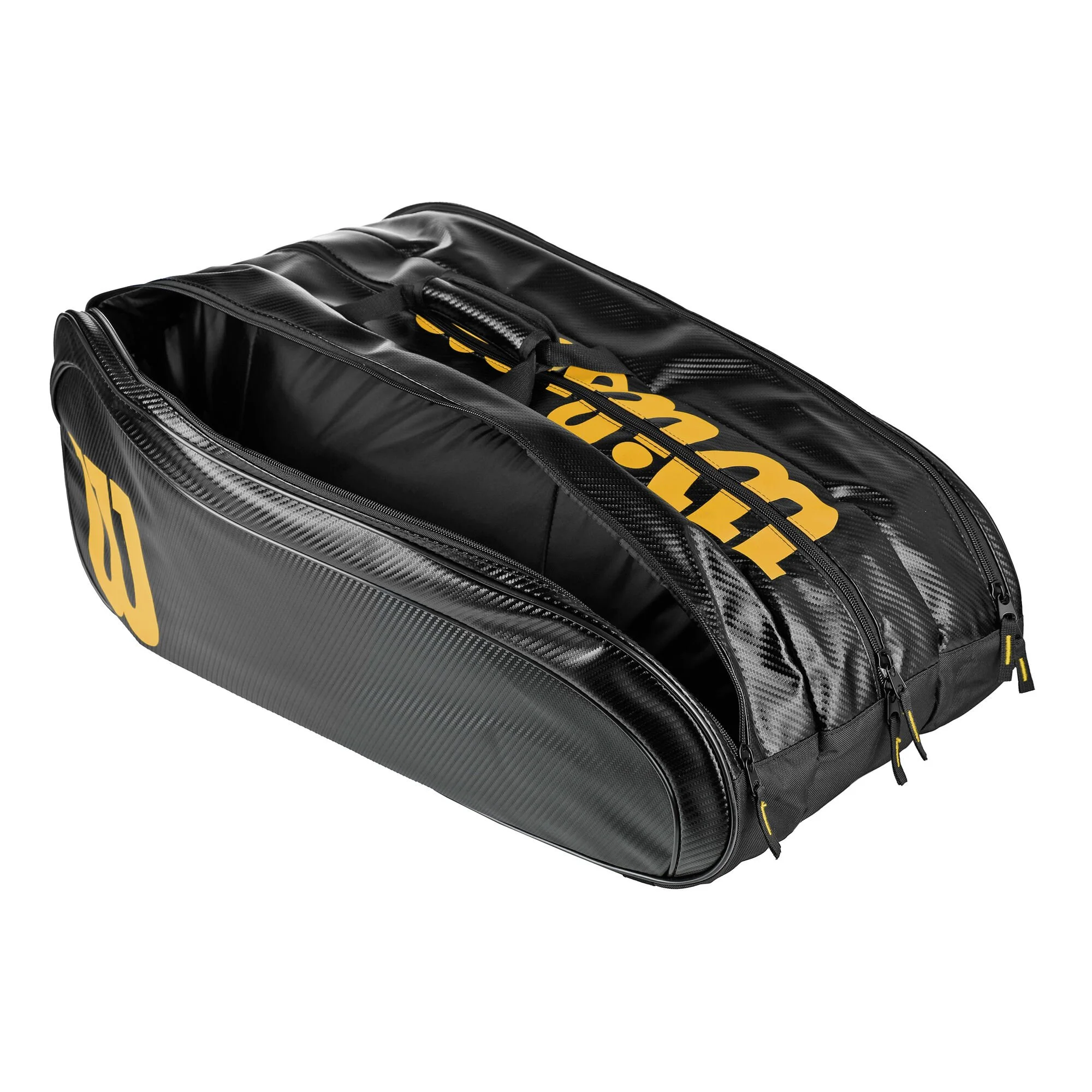Wilson Elite Borsa Per Racchetta Da 15 Edizione Speciale - Nero, Oro - immagine 6