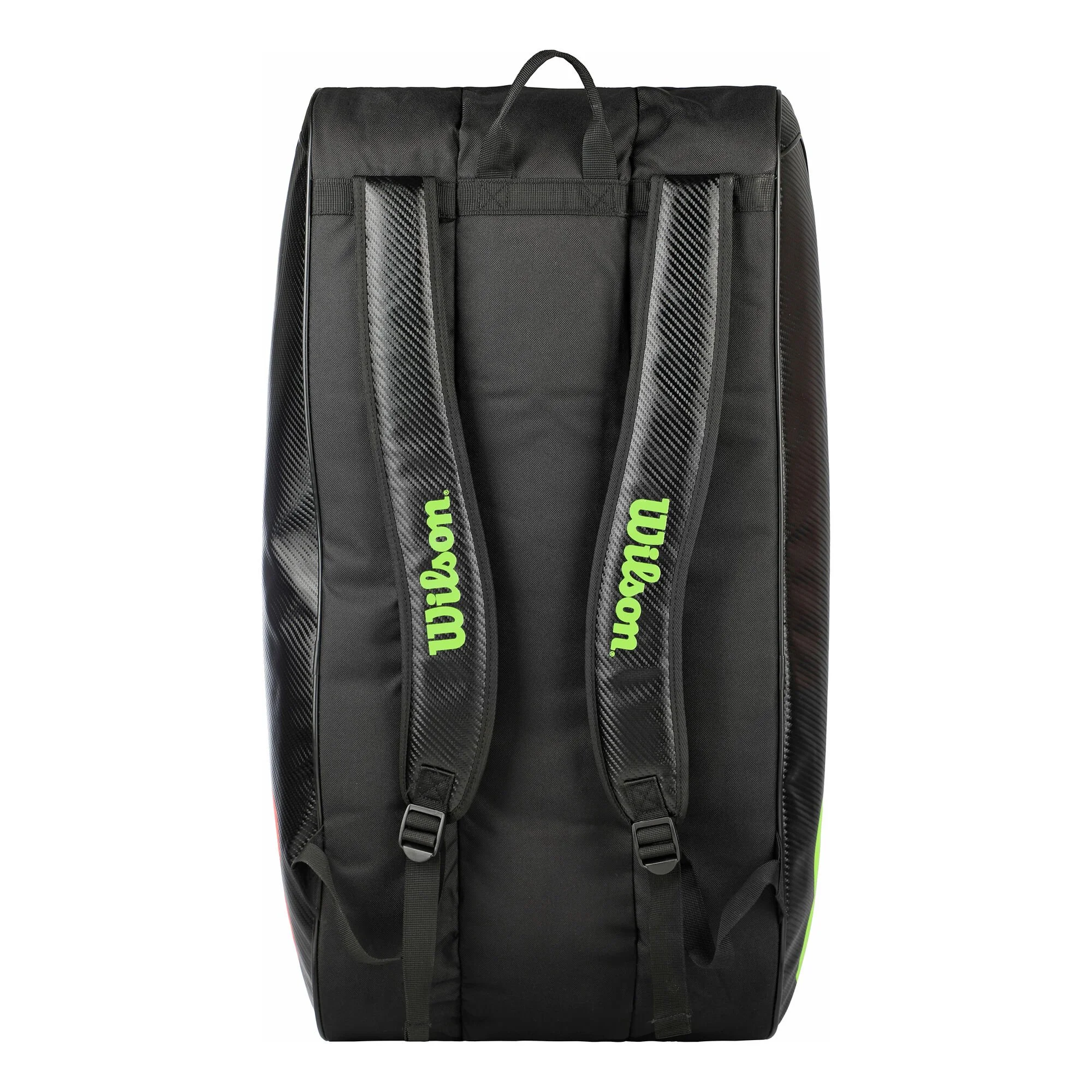 Wilson Elite Borsa Per Racchetta Da 15 Edizione Speciale - Nero, Lime - immagine 2